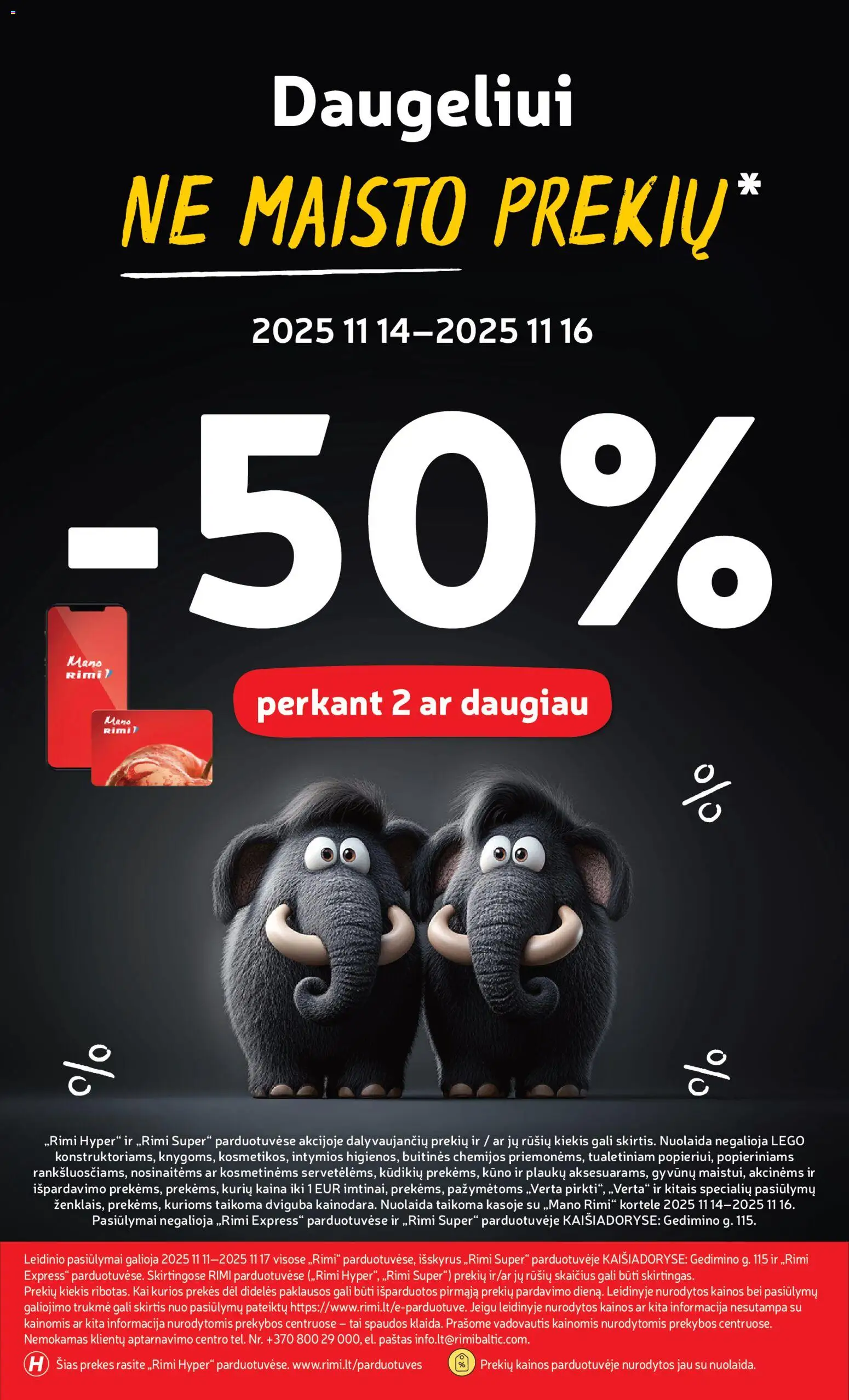 Rimi akcijos nuo 11.11.2025 | Puslapis: 40