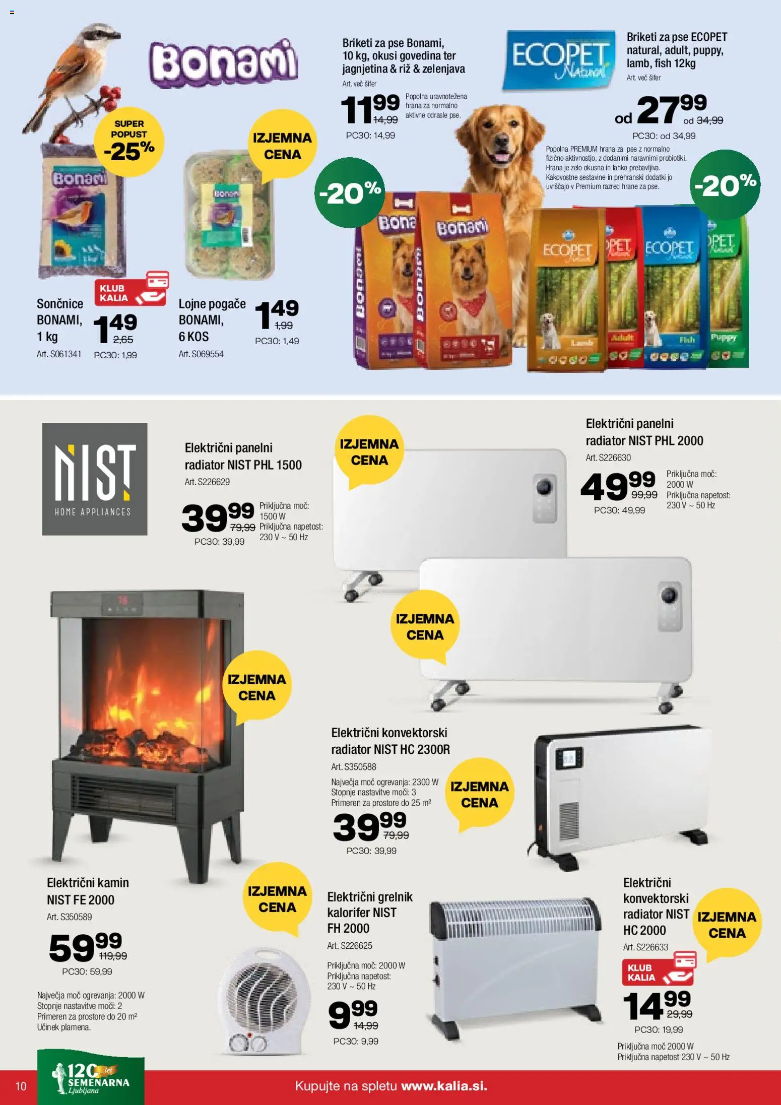 Novi Kalia katalog ponudbe – veljaven od 09.02.2026 | Stran: 10