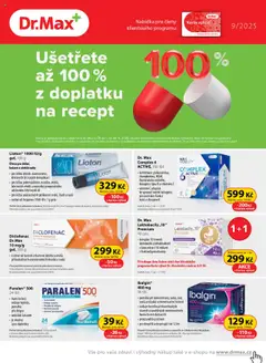 Náhled letáku Dr. Max leták od 01.09.2025