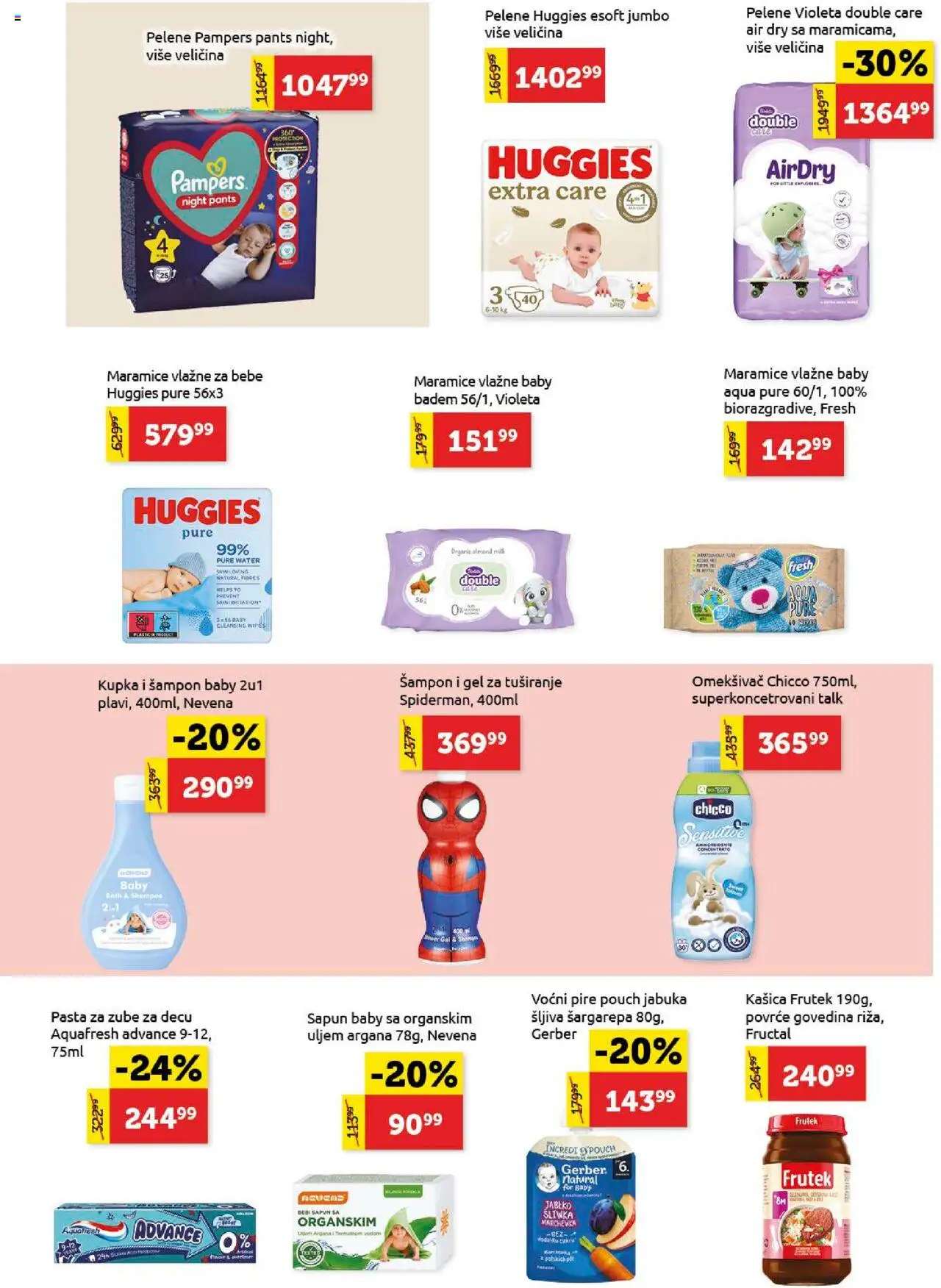 SuperVERO katalog - važi od 16.10.2025 | Strana: 22 | Proizvode: Pampers, Šargarepa, Sapun, Gel za tuširanje