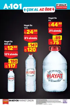 27.01.2026 tarihinden itibaren geçerli olan A101 kataloğu önizlemesi