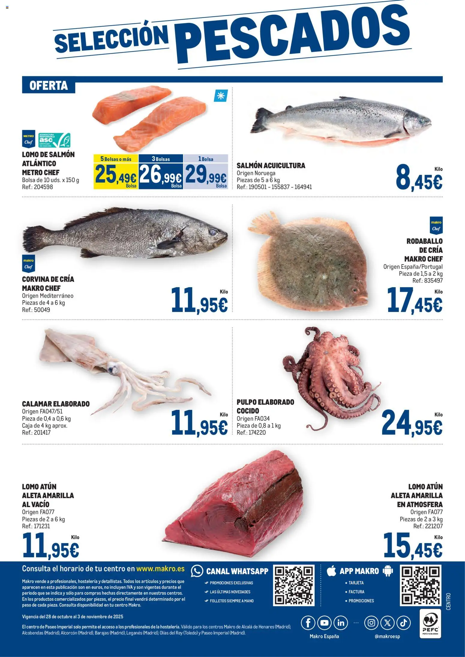 Makro - España Ofertas - Fresco │ válido desde el 28.10.2025 | Página: 4 | Productos: Bolsa, Peso, Caja