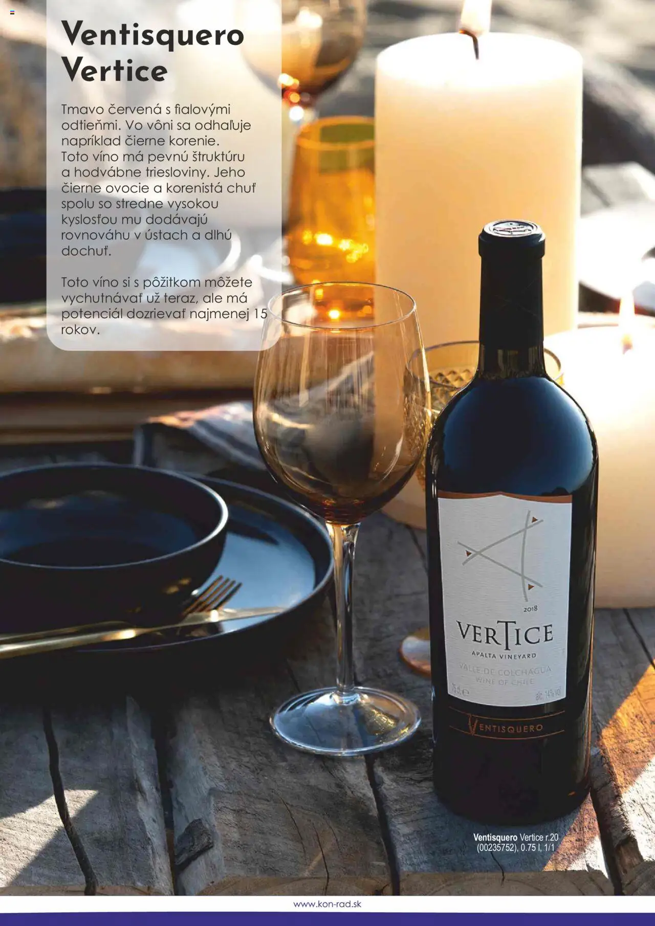 Nové KON - RAD akcie – leták je platný od 01.05.2025 | Strana: 24 | Produkty: Víno, Ovocie