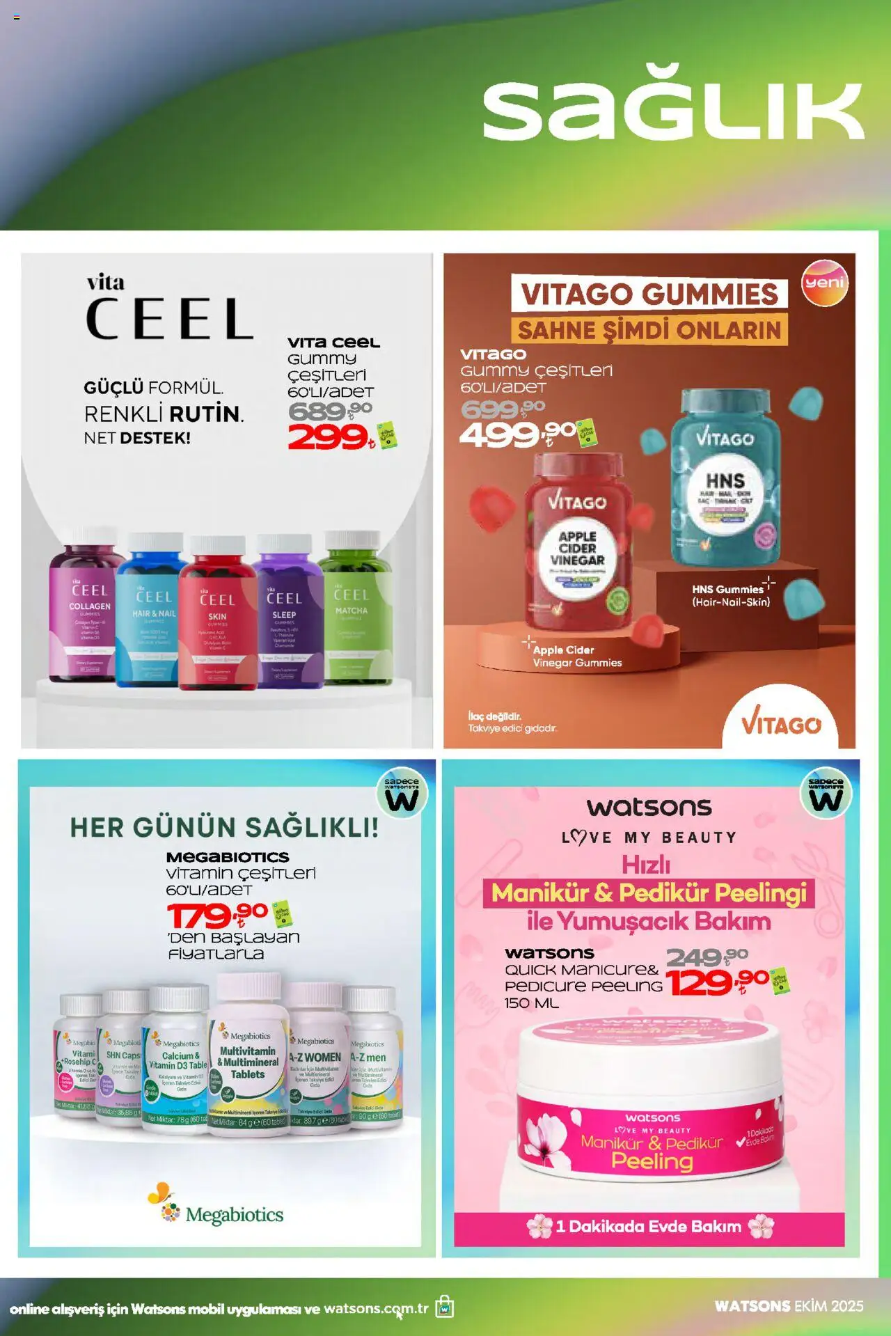 Watsons Katalog - 06.10.2025 tarihinden itibaren geçerlidir | Sayfa: 43 | Ürünler: Peeling, Tablet