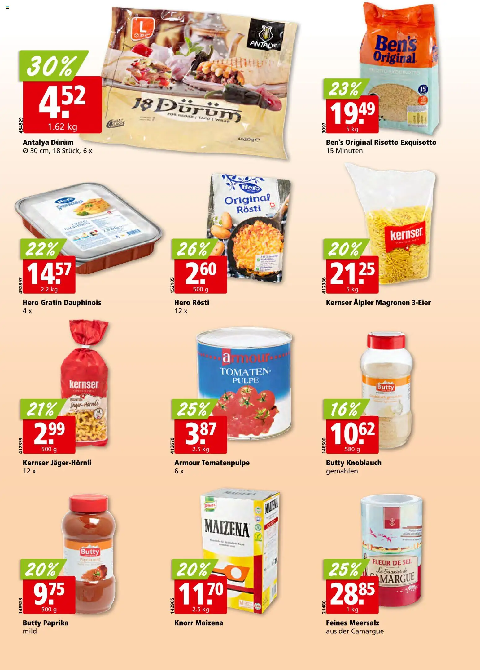 Aligro Aktionen Schlieren, Gossau SG, Frauenfeld, Rapperswil-Jona, Sargans, Bern, Brüttisellen, Pratteln, Emmen, Spreitenbach – gültig ab 10.11.2025 | Seite: 22 | Produkte: Tomaten, Knoblauch