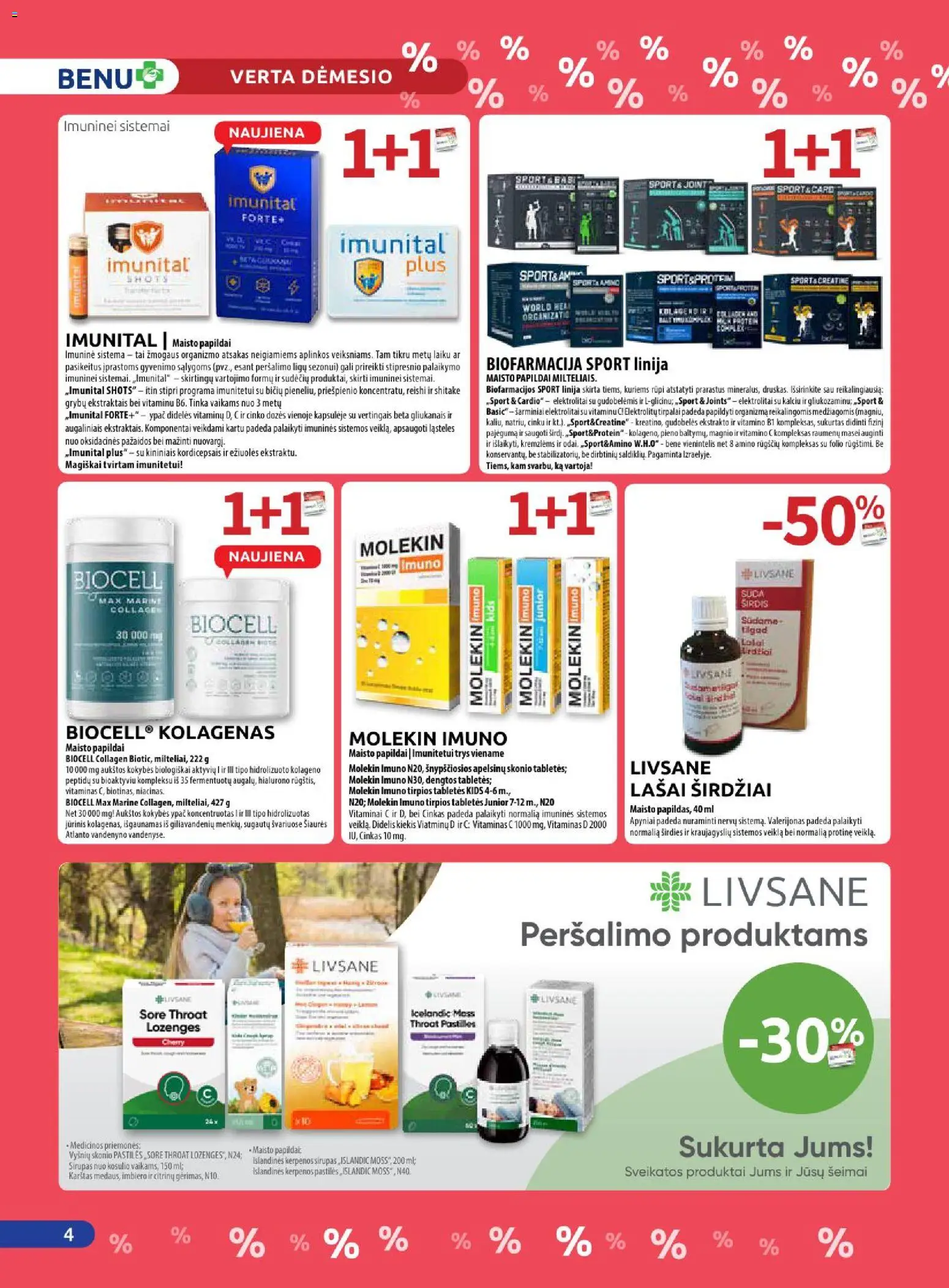 BENU akcijos nuo 01.01.2026 | Puslapis: 4