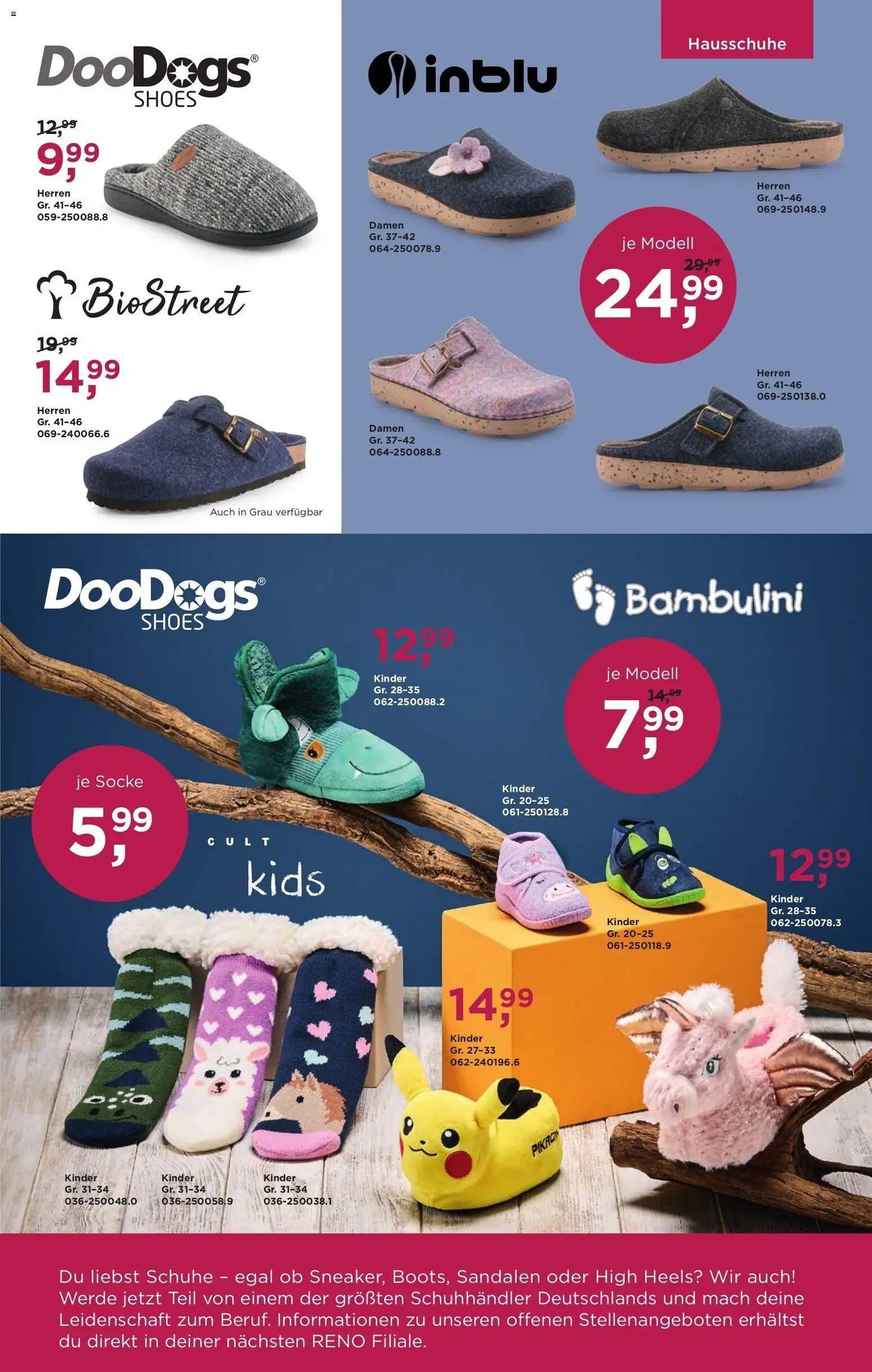 Reno Prospekt 	 – gültig ab 29.10.2025 | Seite: 11 | Produkte: High Heels, Sandalen, Hausschuhe