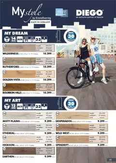 Diego Katalógus - amely érvényes a következő dátumtól: 02.10.2025 | Oldal: 15 | Termékek: Pezsgő, Bourbon