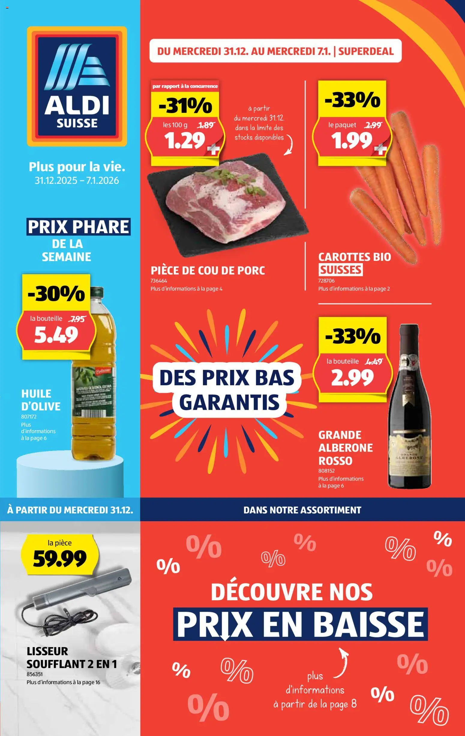 Aldi Aktionen FR – gültig ab 31.12.2025 | Seite: 1