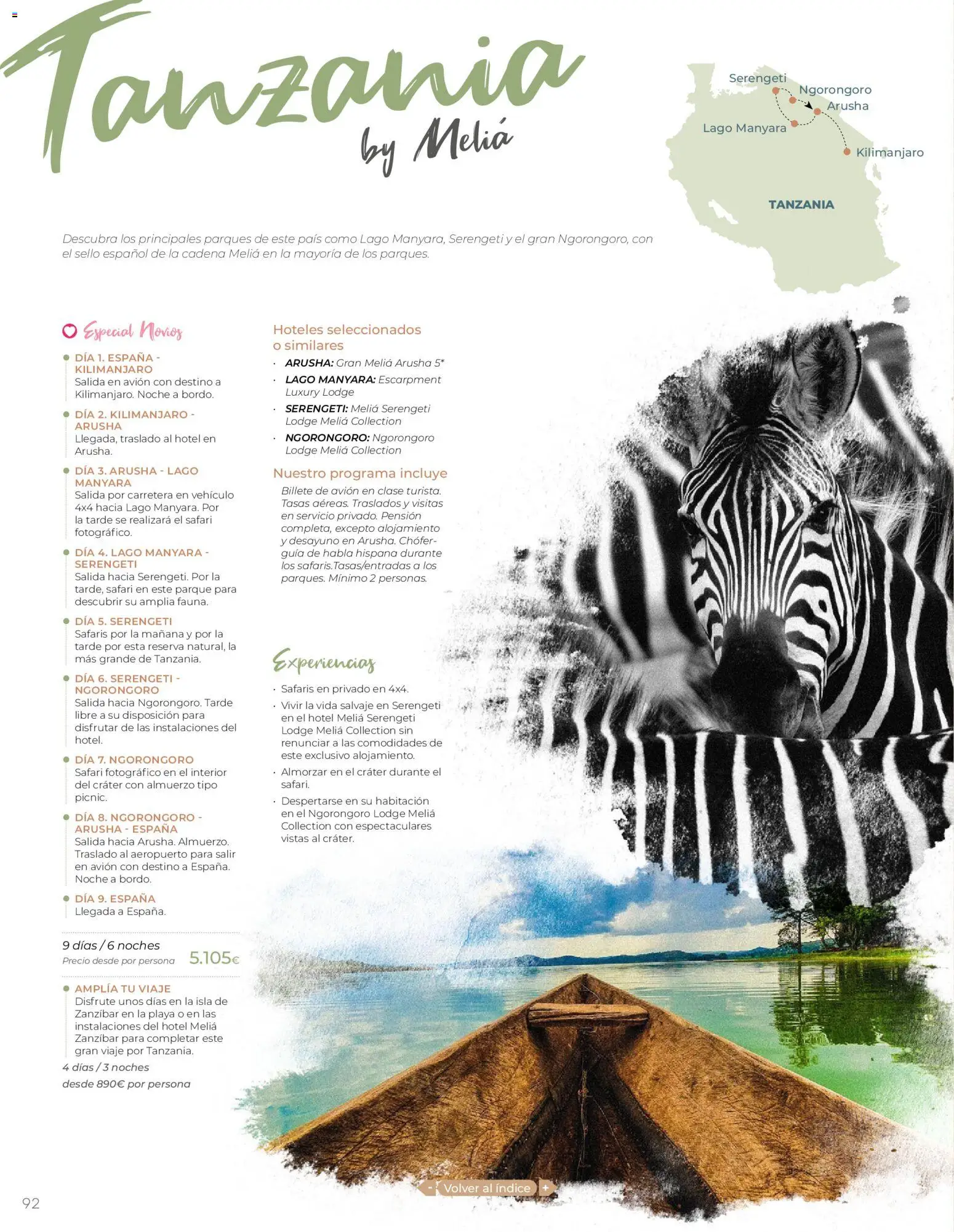 Viajes El Corte Inglés - Catálogo Tourmundial Premium │ válido desde el 01.01.2026 | Página: 94