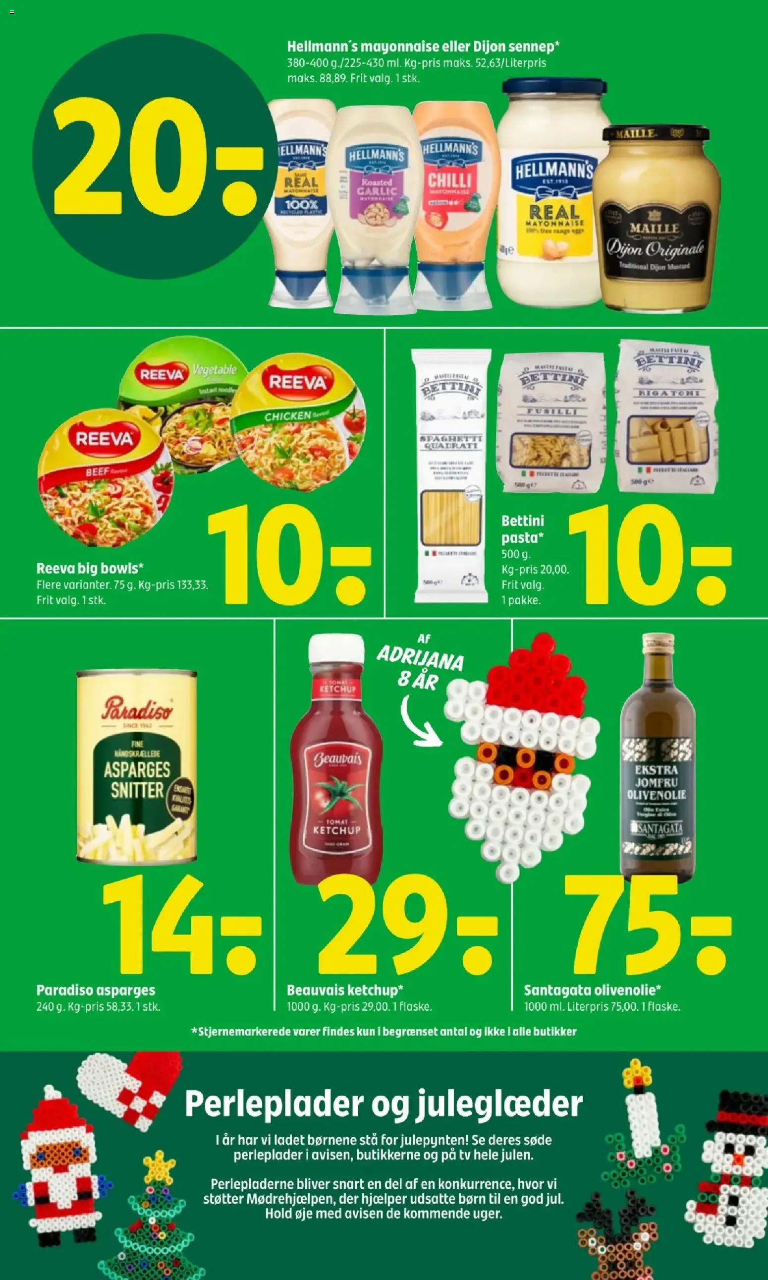 Coop 365 tilbudsavis – gyldig fra 06.11.2025 | Side: 14 | Produkter: Pasta, Chilli, TV, Asparges