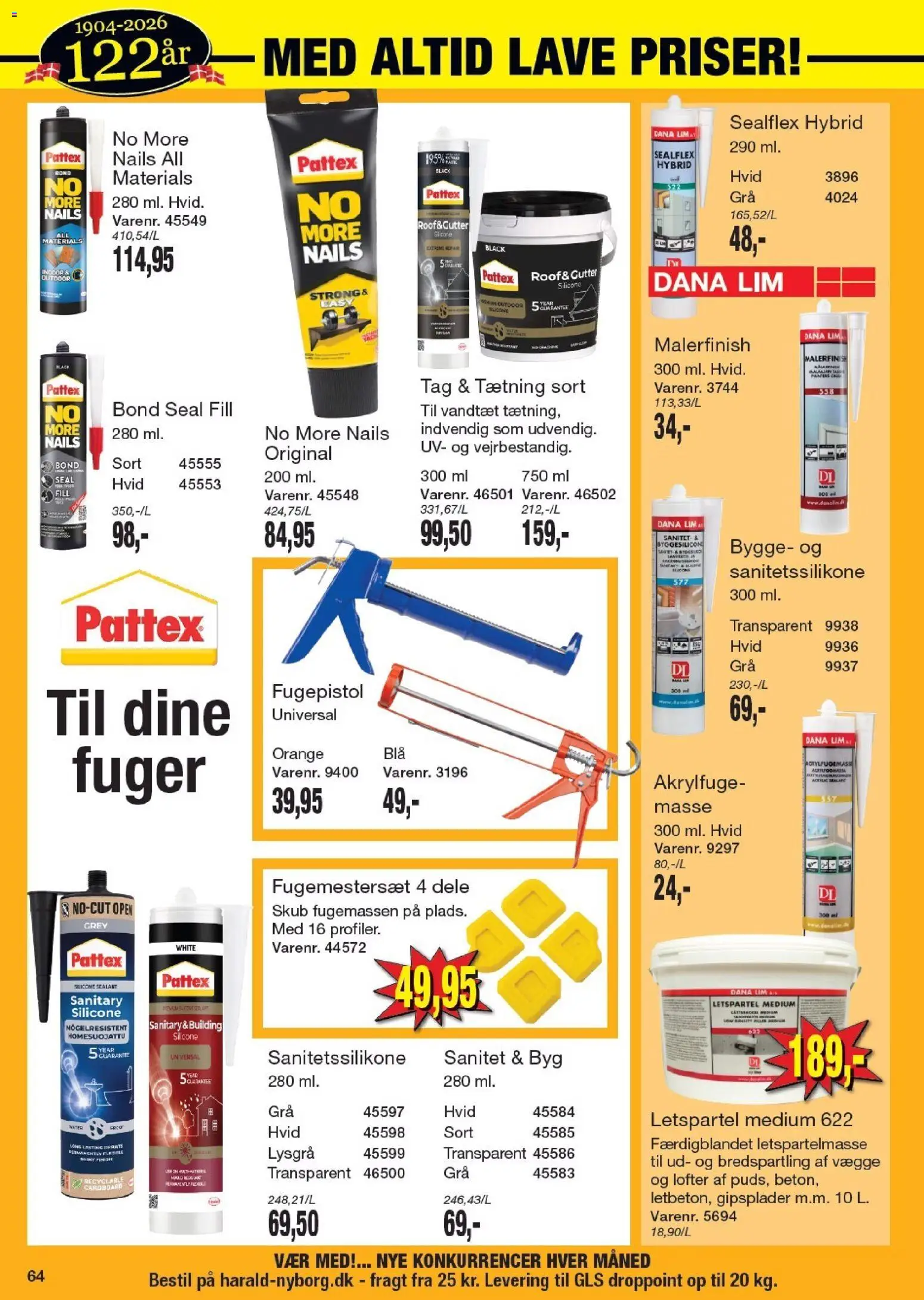 Harald Nyborg tilbudsavis – gyldig fra 26.03.2026 | Side: 66 | Produkter: Søm
