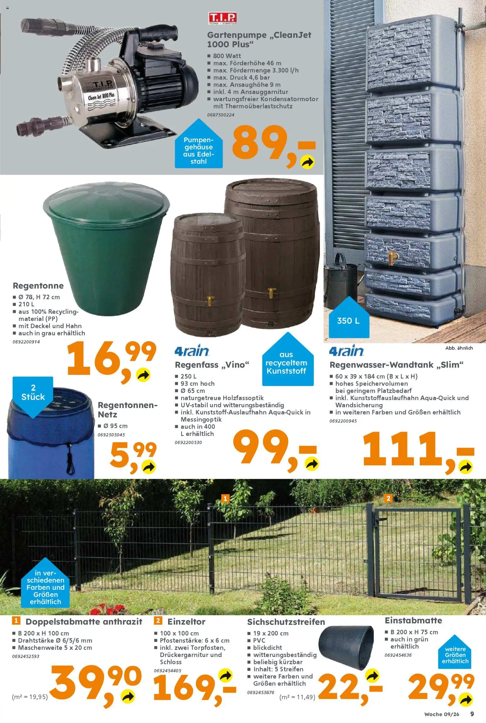 Globus Baumarkt prospekt Dietzenbach	 – gültig ab 23.02.2026 | Seite: 9