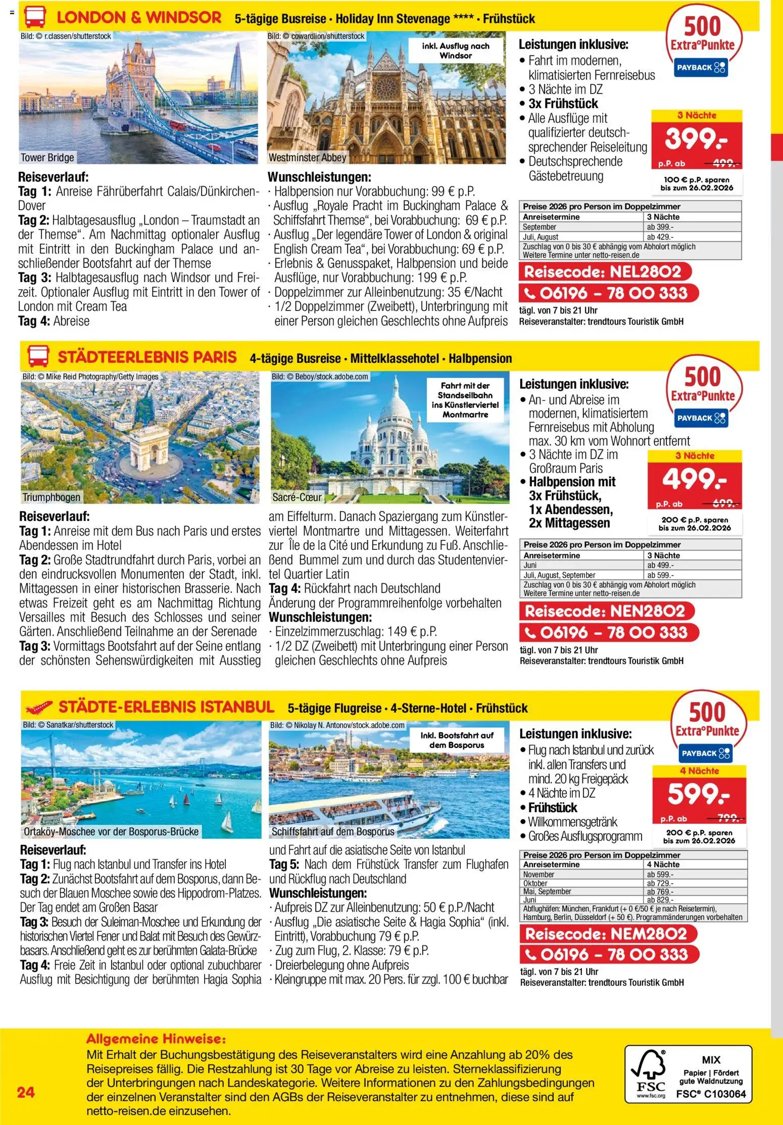 Netto Reisen Prospekt 	 – gültig ab 29.01.2026 | Seite: 24 | Produkte: Uhr