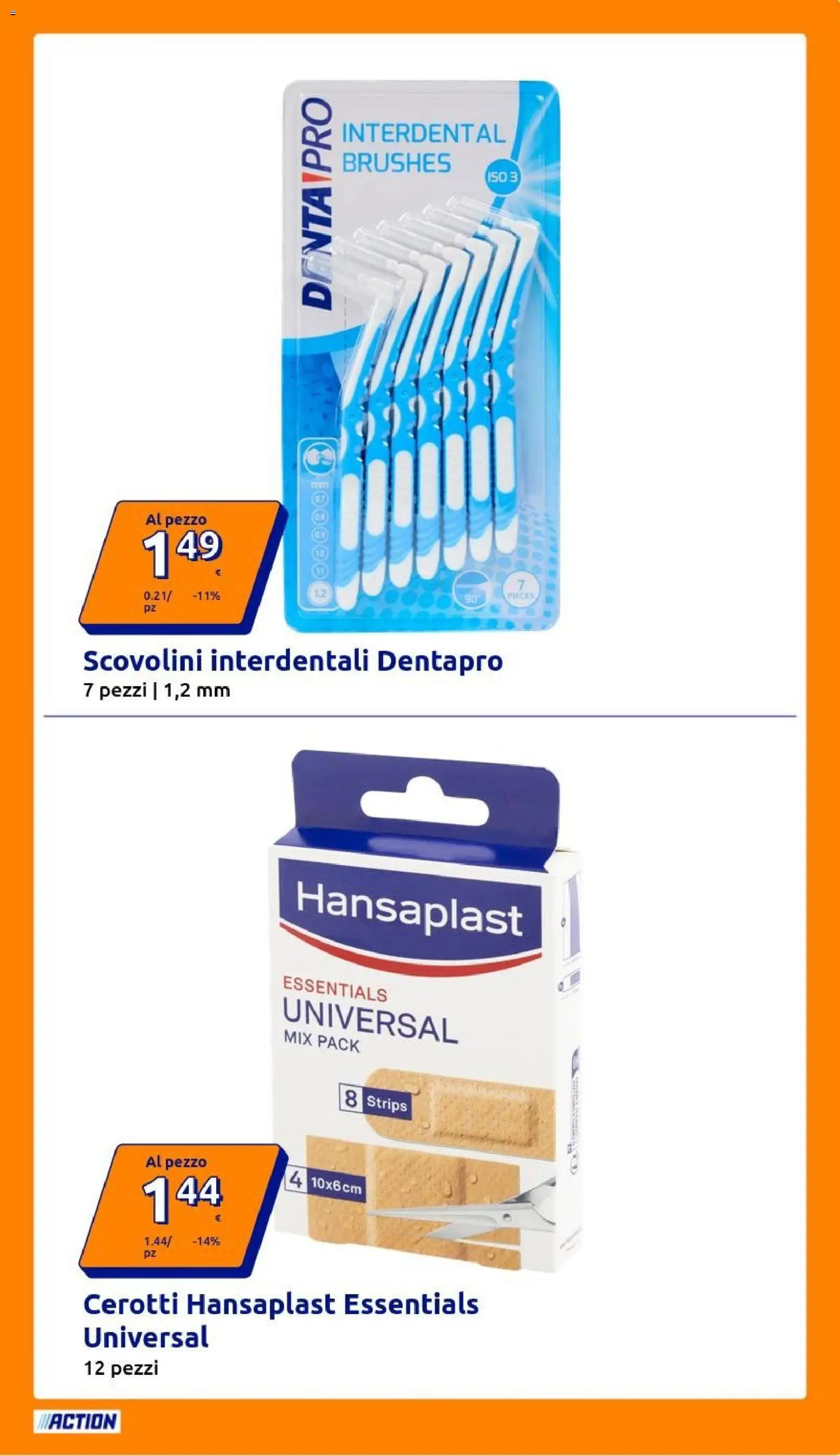 Volantino Action del 25.03.2026 | Pagina: 13 | Prodotti: Cerotti