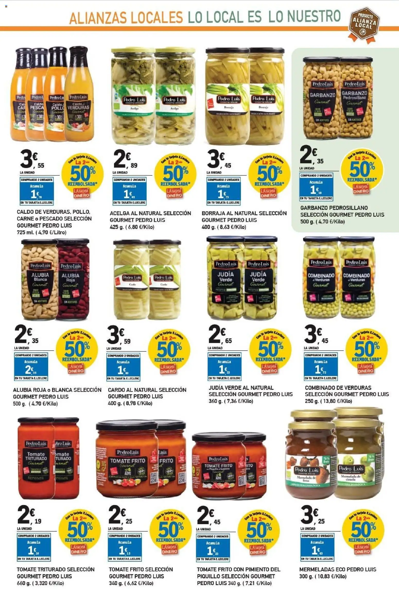 E.Leclerc - Alianz Locales │ válido desde el 25.02.2026 | Página: 41 | Productos: Pescado, Κάδος απορρυμάτων, Tomate triturado