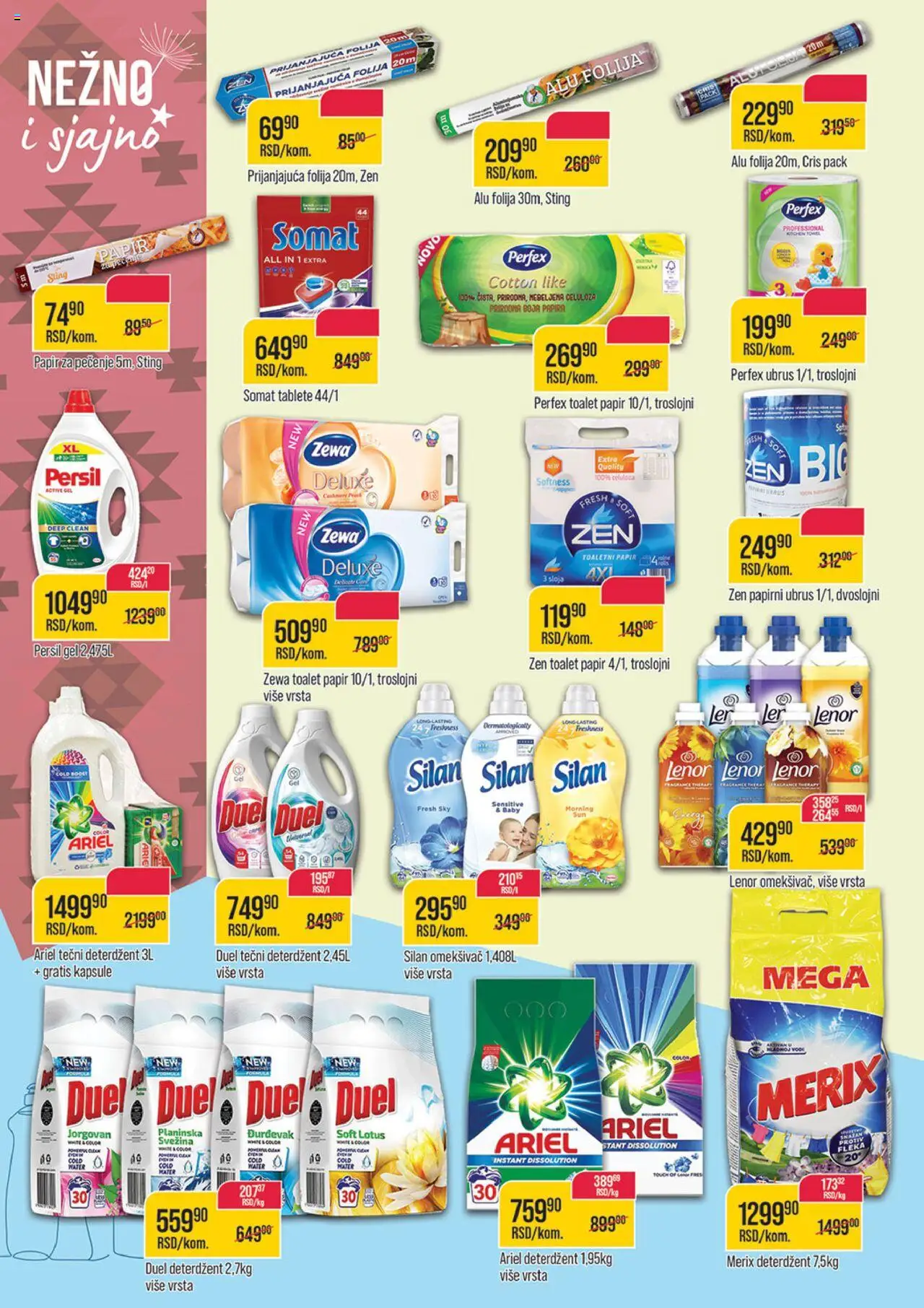 Zlatan Trag katalog - važi od 30.07.2025 | Strana: 10 | Proizvode: Deterdžent, Kapsule, Silan, Persil