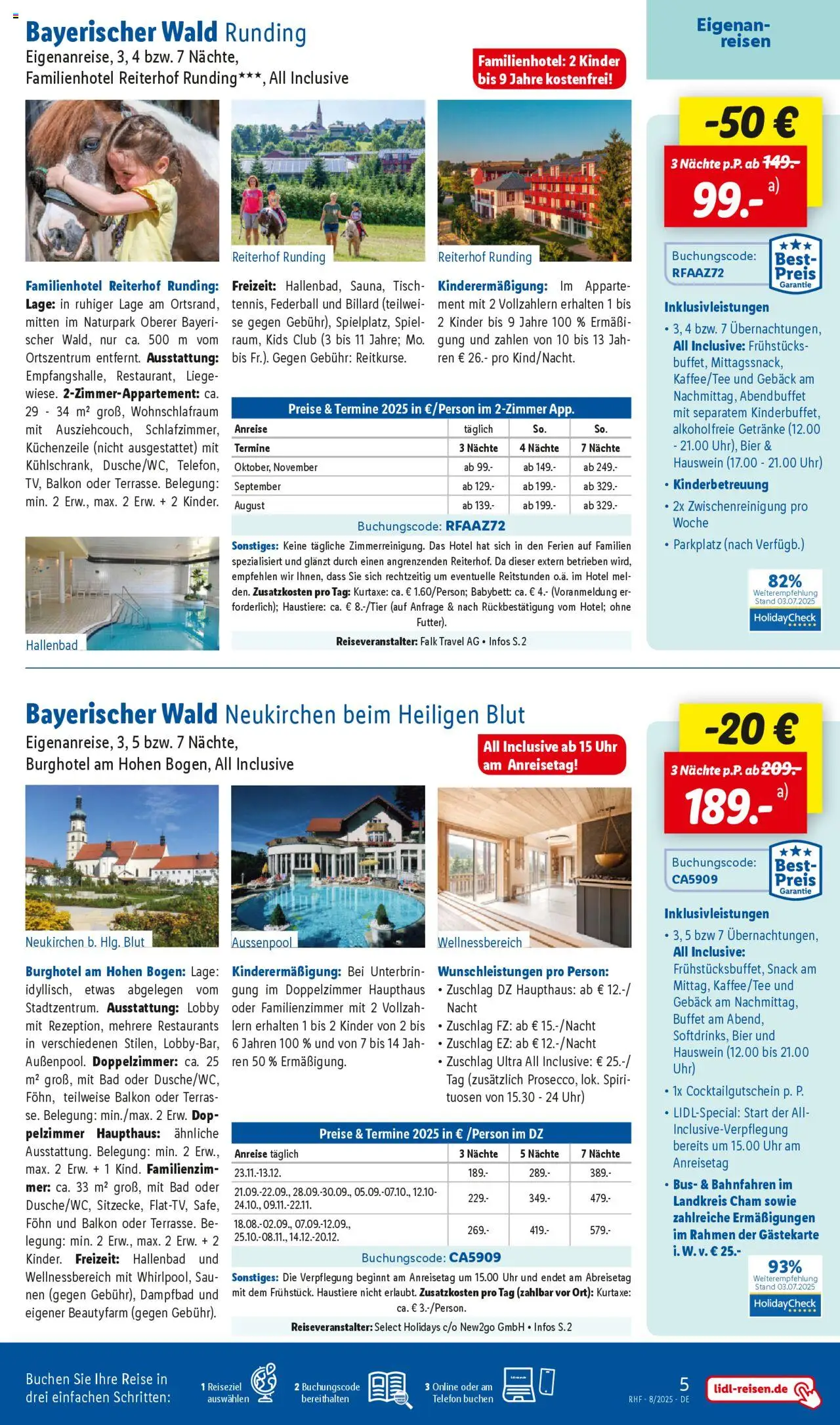 Lidl Reisen Prospekt 	 - gültig ab dem 30.07.2025 | Seite: 5 | Produkte: Spiel, Liege, Babybett, Bad