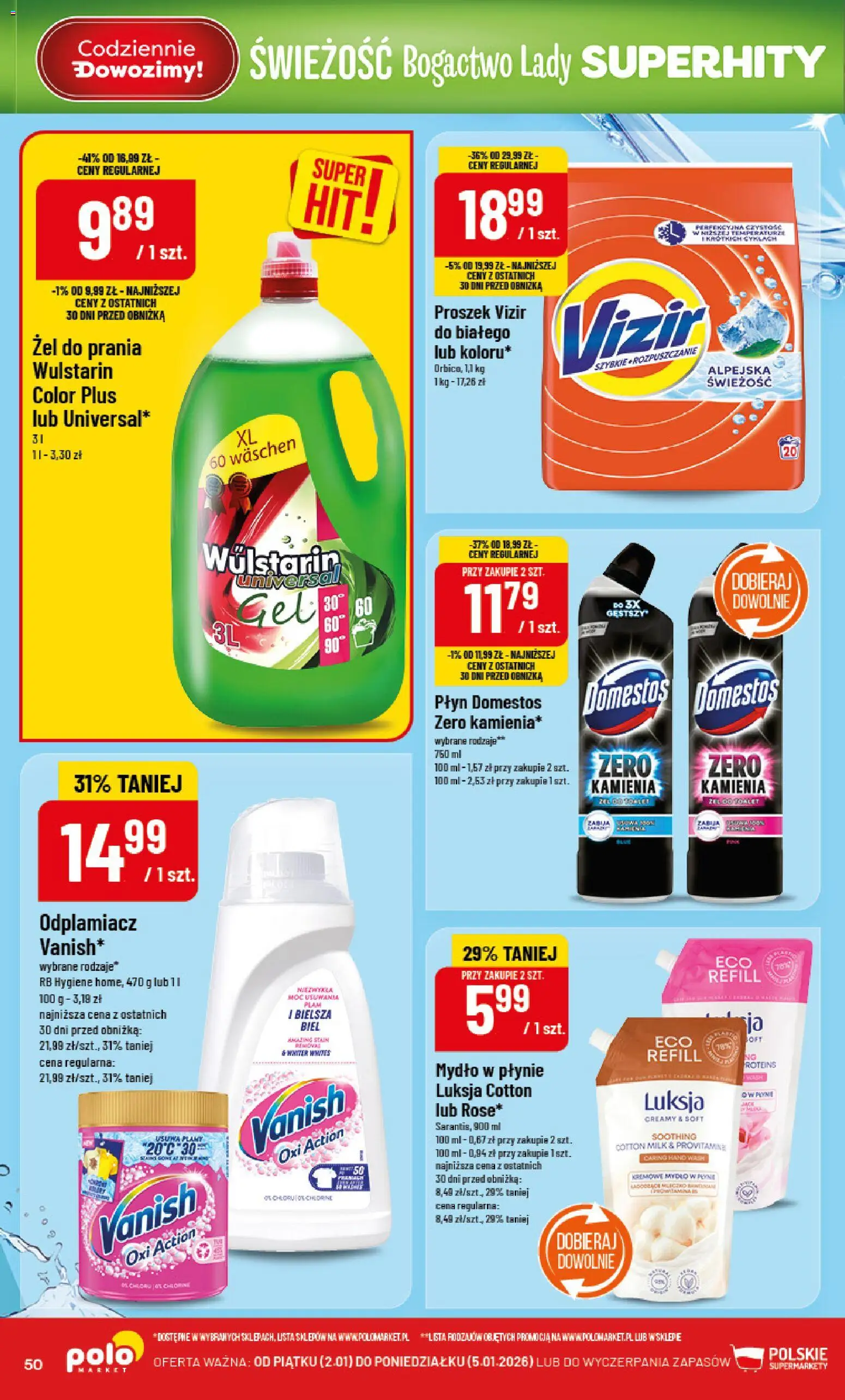 POLOmarket Gazetka od 02.01.2026 | Strona: 50