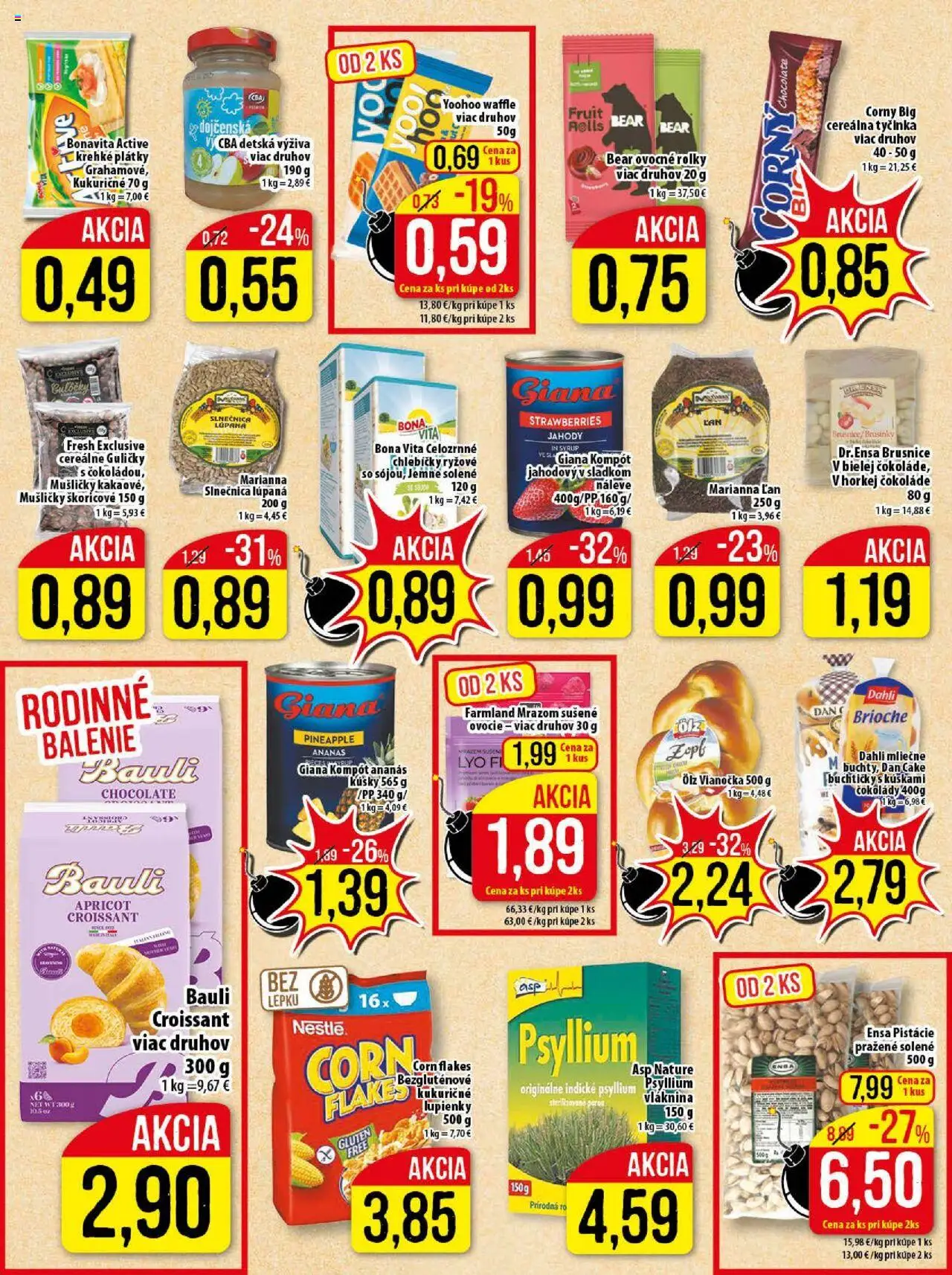 Klas leták │ platný od 11.08.2025 | Strana: 13 | Produkty: Vianočka, Ananás, Jahody, Pistácie