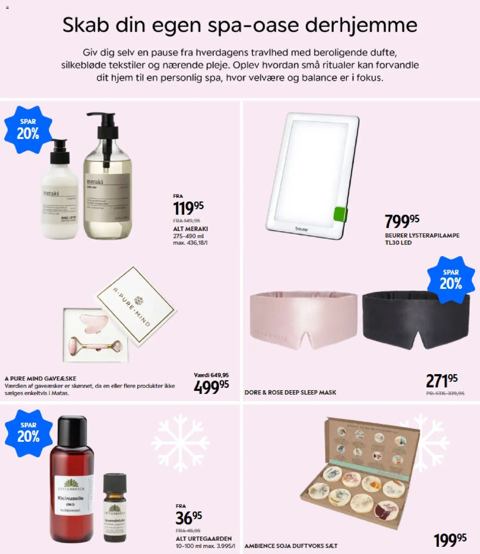 Matas tilbudsavis – gyldig fra 30.10.2025 | Side: 16 | Produkter: Skab, Lampe
