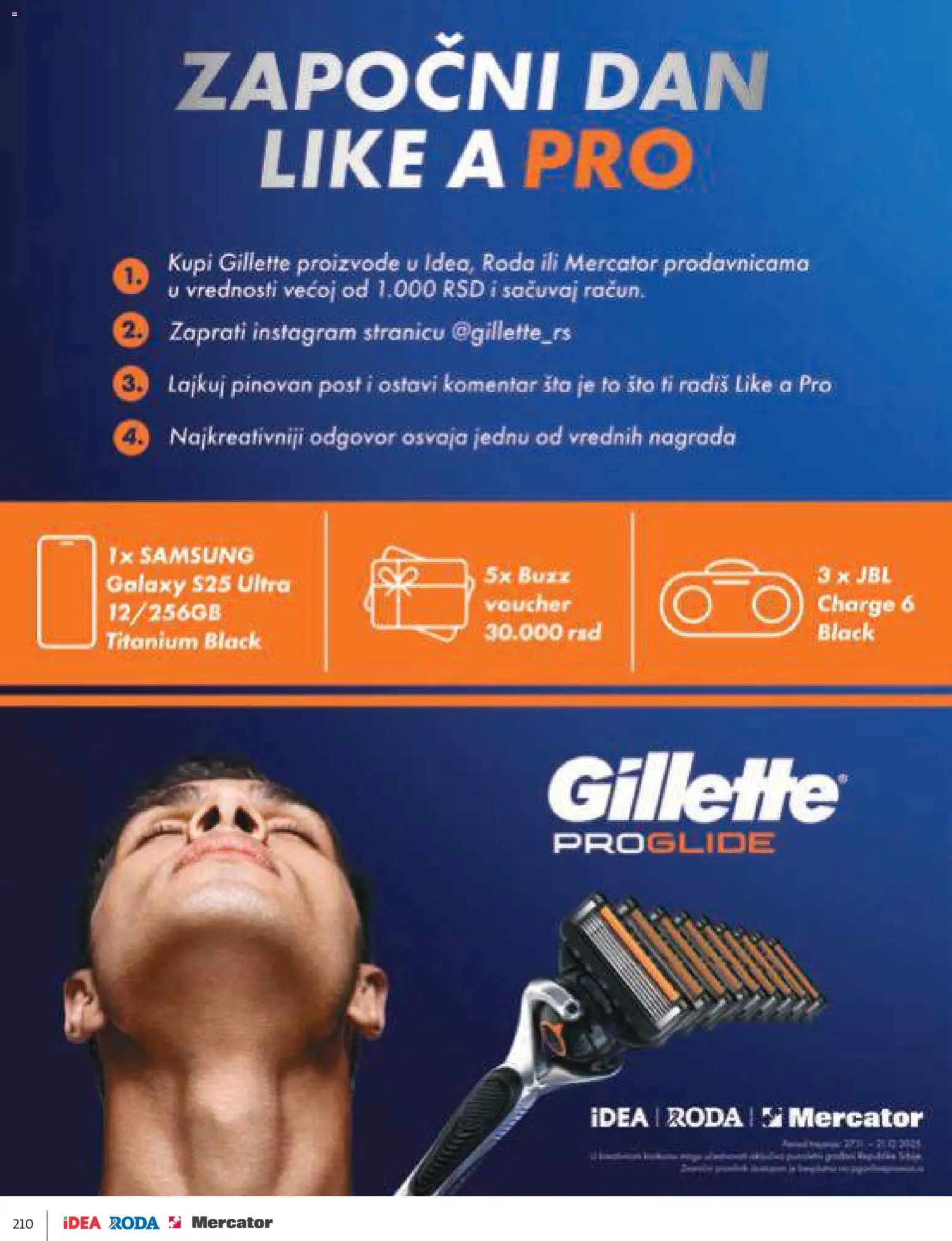 Idea katalog - važi od 11.12.2025 | Strana: 210 | Proizvode: Gillette, Sto