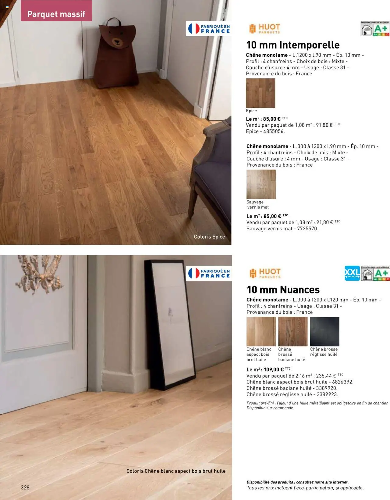  | Page: 328 | Produits: Brosse, Parquet, Huile