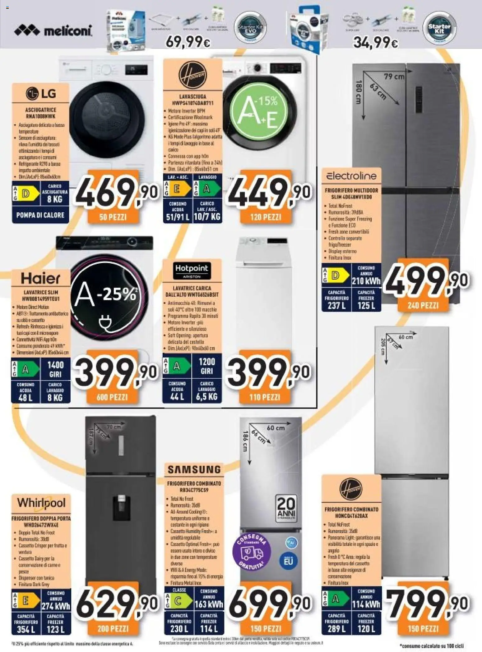 Volantino Unieuro del 26.11.2025 | Pagina: 28 | Prodotti: Lavasciuga, Acqua, Lavatrice, Asciugatrice