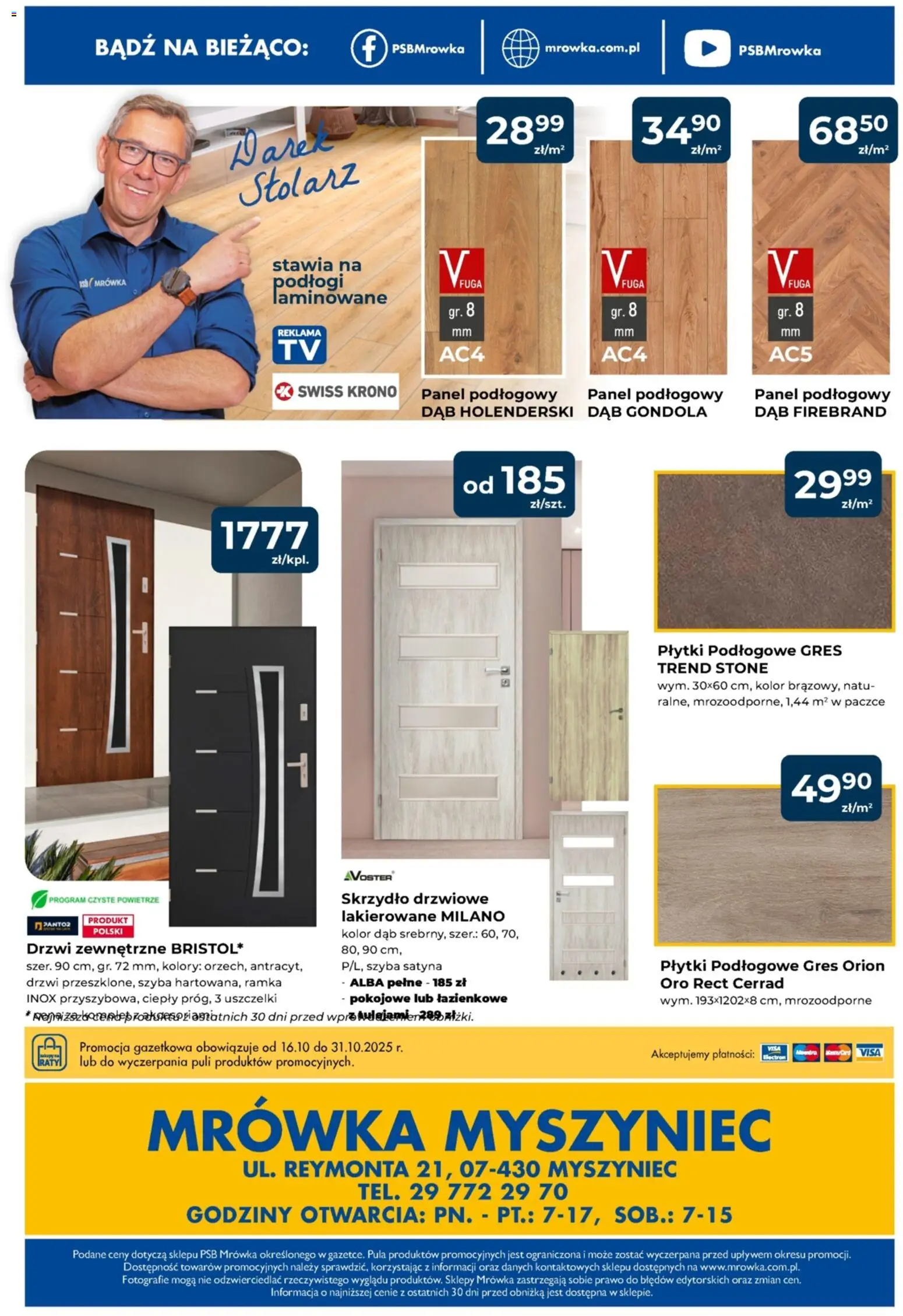 Mrówka Gazetka - Myszyniec od 16.10.2025 | Strona: 4 | Produkty: Ramka