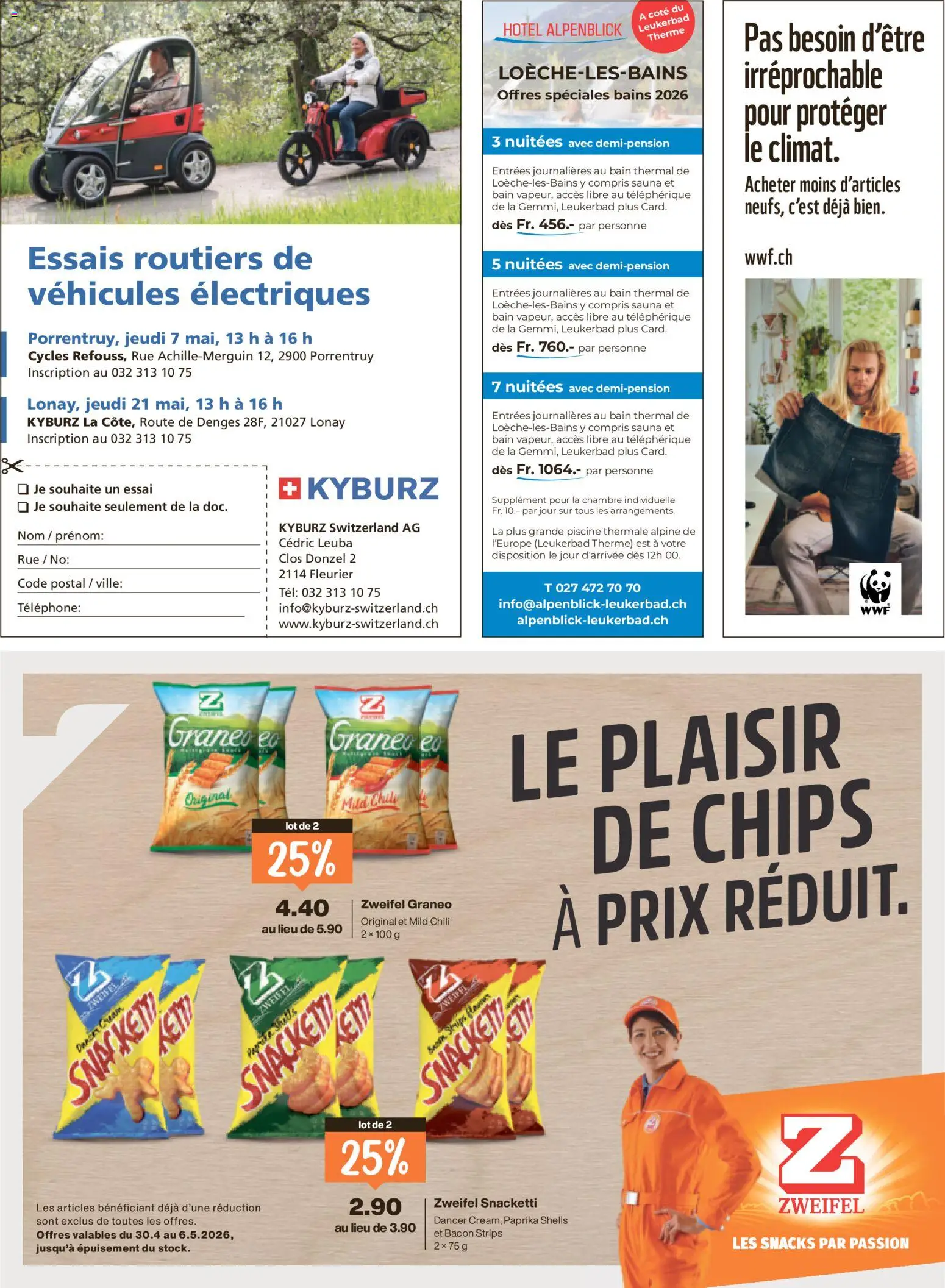 Migros aktionen Magazine FR – gültig ab 29.04.2026 | Seite: 44 | Produkte: Chili, Chips