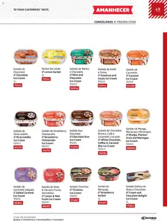 Pré-visualização Recheio Amanhecer válido de 11.07.2024 | Página: 49 | Produtos: Gelado, Café, Nata, Sorvete