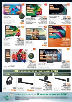 Vista previa El Corte Inglés Black Friday válido desde el 03.11.2025 | Página: 2 | Productos: Καλαμάρι, Té, Audio, Auriculares