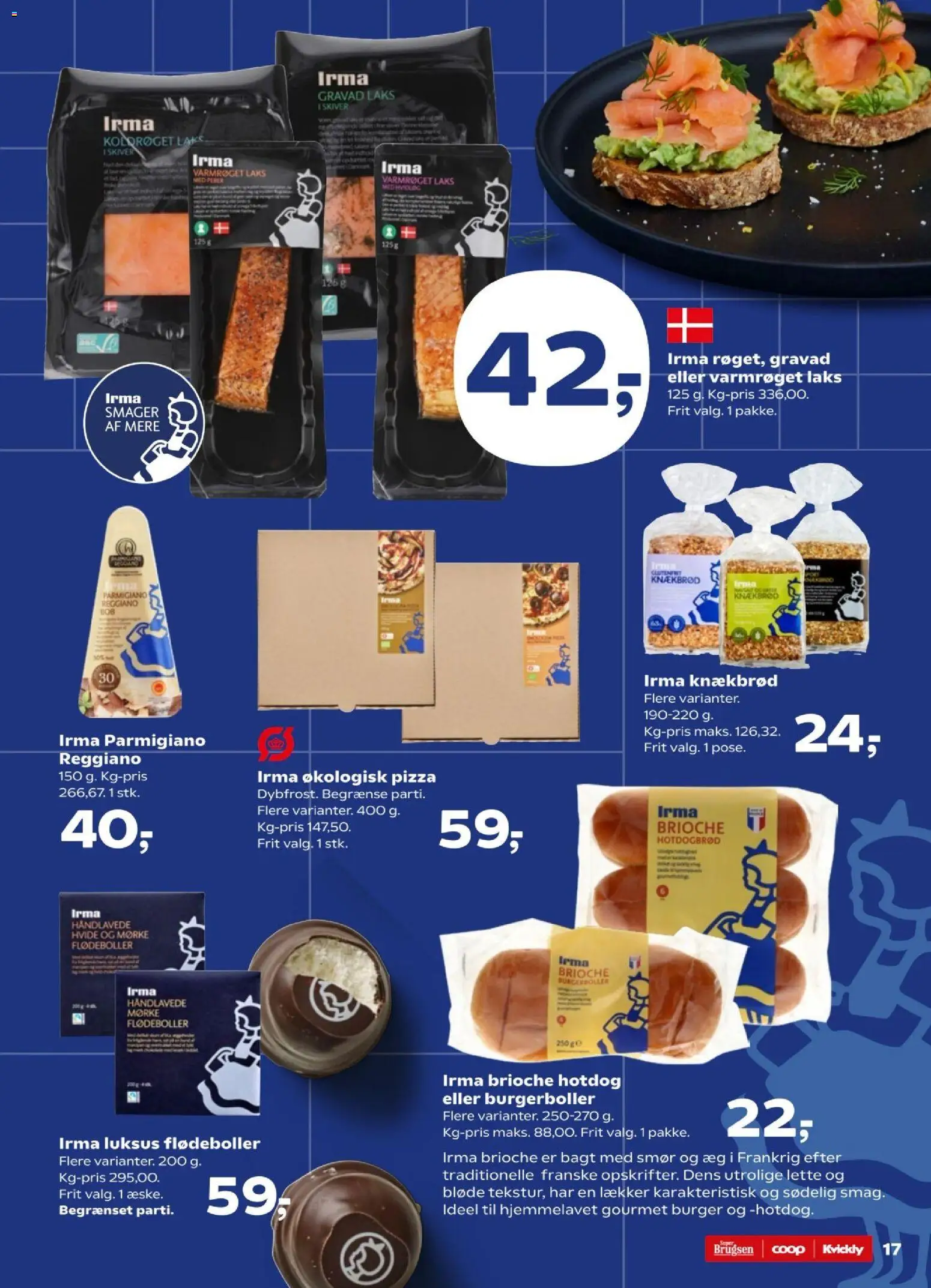 Kvickly tilbudsavis – gyldig fra 30.01.2026 | Side: 19 | Produkter: Æg, Pizza, Hotdogbrød, Burgerboller