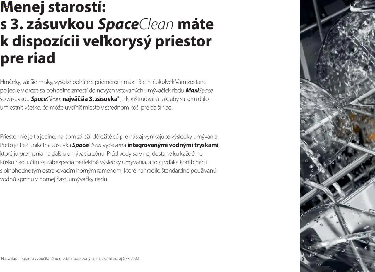 Nové Whirlpool akcie – leták je platný od 01.01.2025 | Strana: 6 | Produkty: Umývačka riadu, Umývačka, Zásuvka