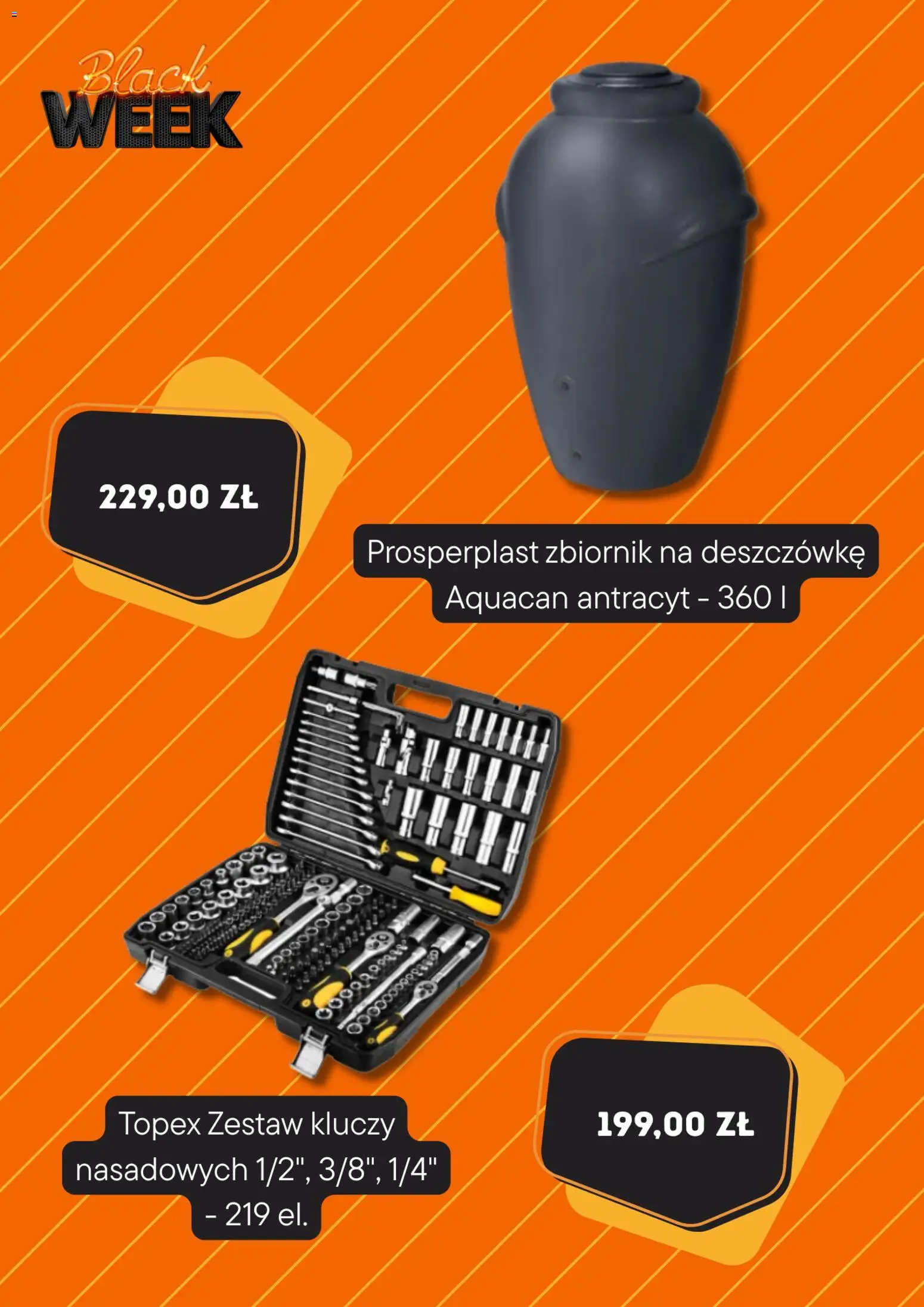 OBI Black Friday od 24.11.2025 | Strona: 5 | Produkty: Zbiornik na deszczówkę