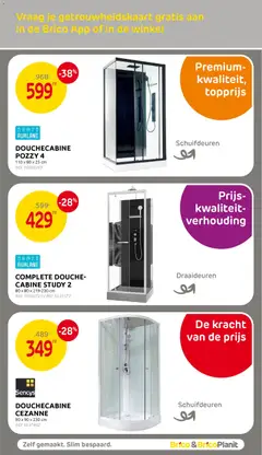 Brico Plan-it - Folder - Voorbeeld van een folder van Brico Plan-it, geldig van 07.01.2026 | Pagina: 19 | Producten: Douche