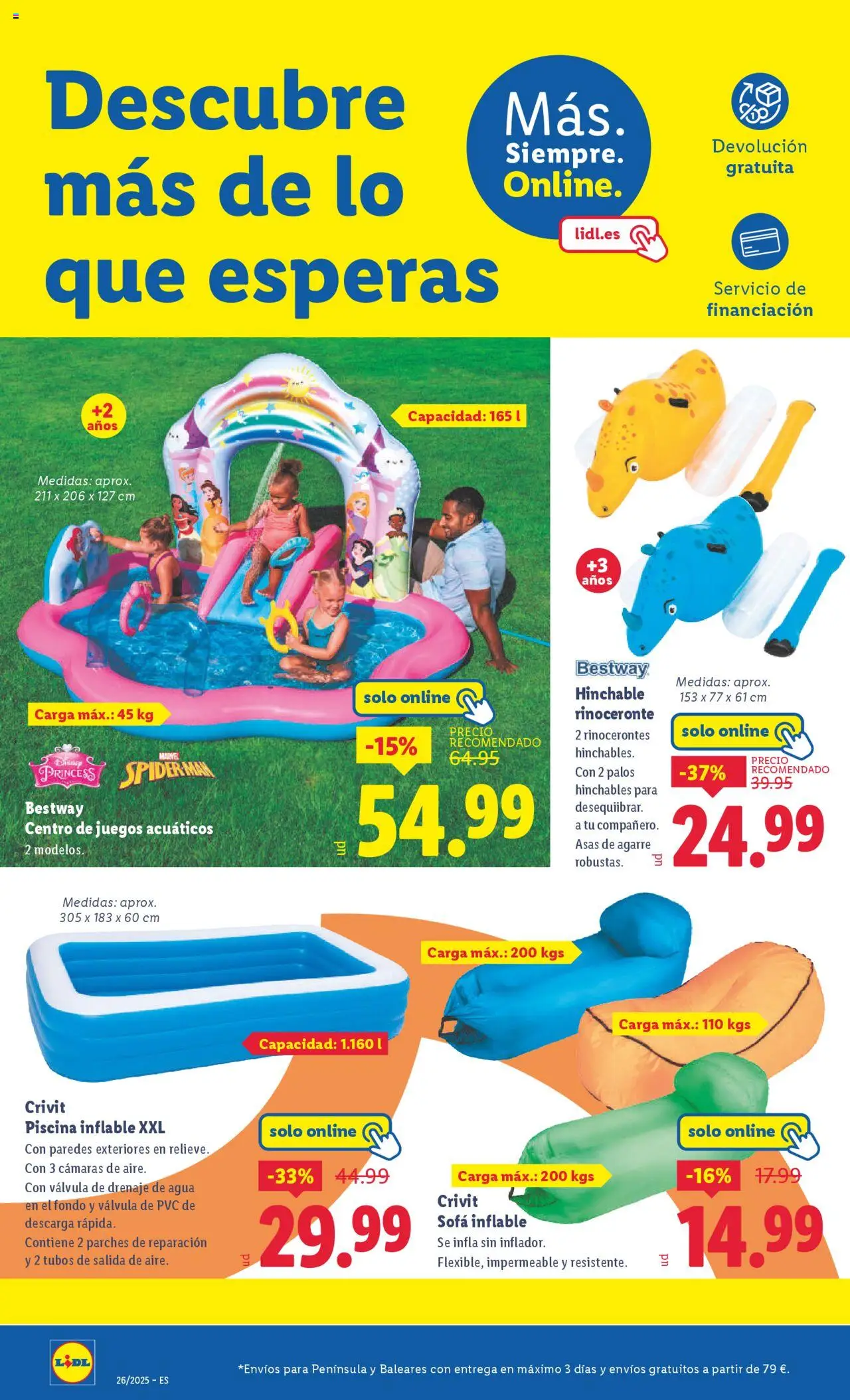 Lidl catálogo de bazar MAD │ válido desde el 23.06.2025 | Página: 16 | Productos: Sofá