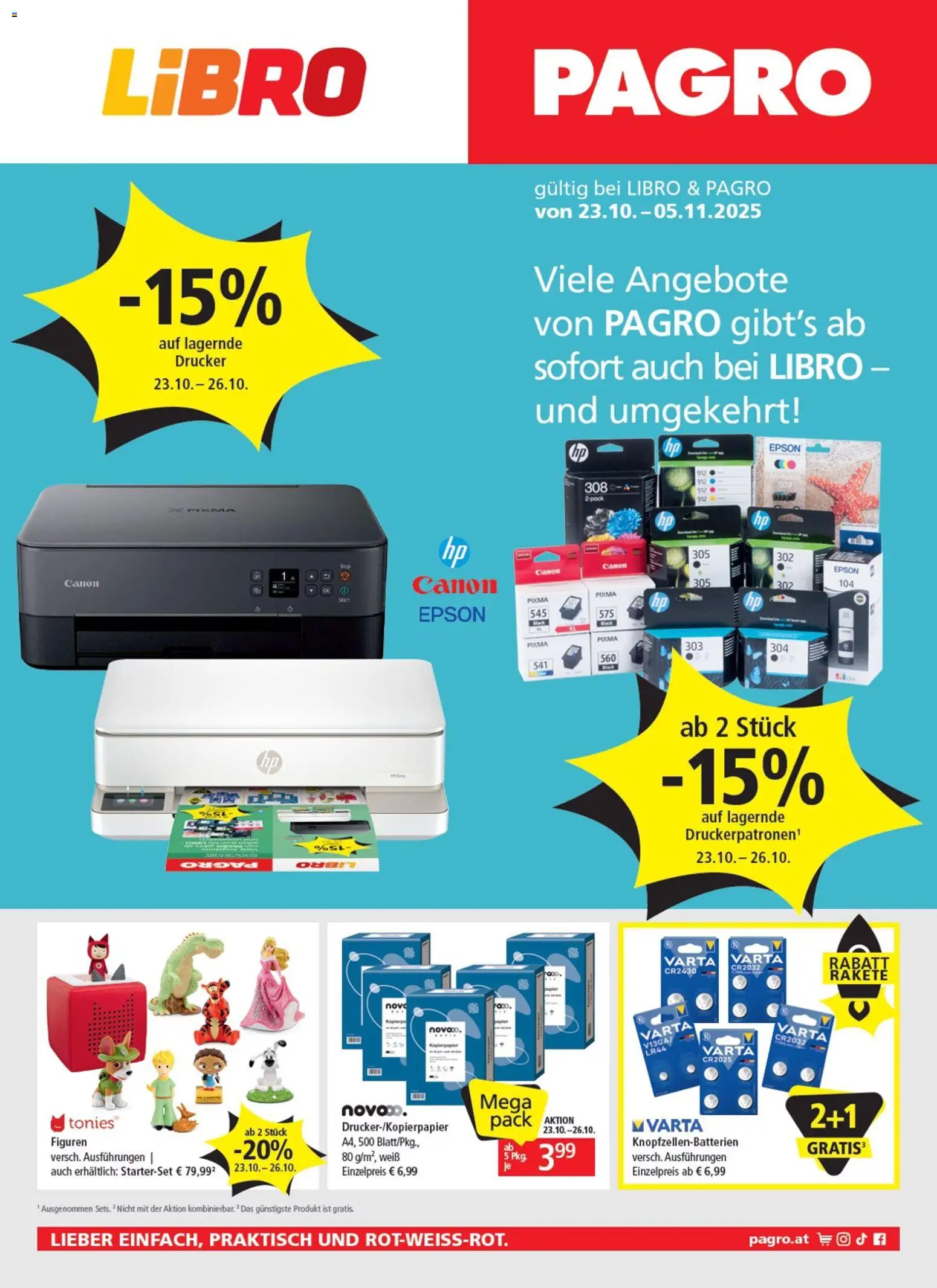 Libro Flugblatt gültig ab 23.10.2025 | Seite: 1 | Produkte: Drucker