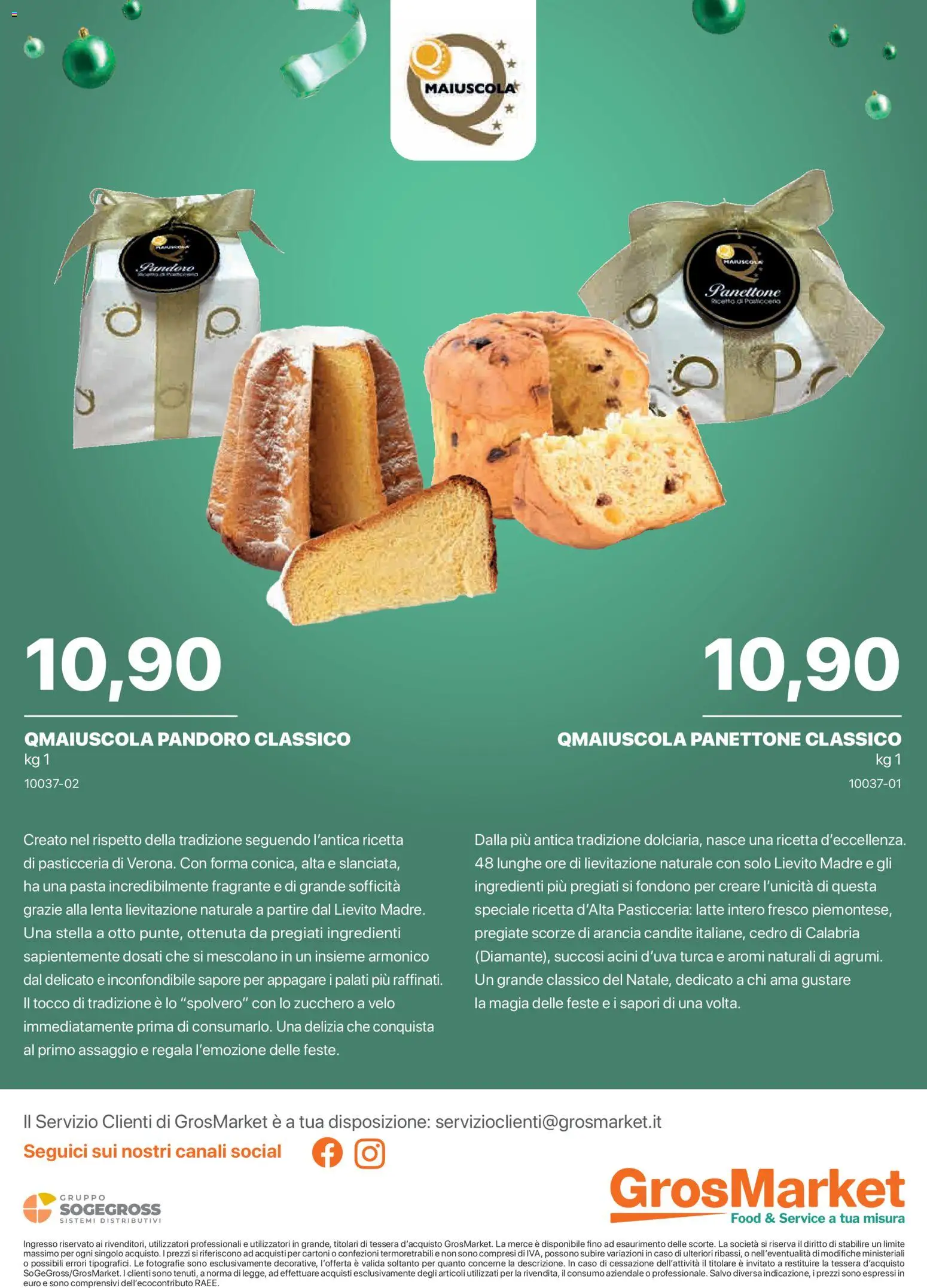 Volantino Sogegross del 05.11.2025 | Pagina: 82 | Prodotti: Zucchero, Latte, Pandoro, Arancia