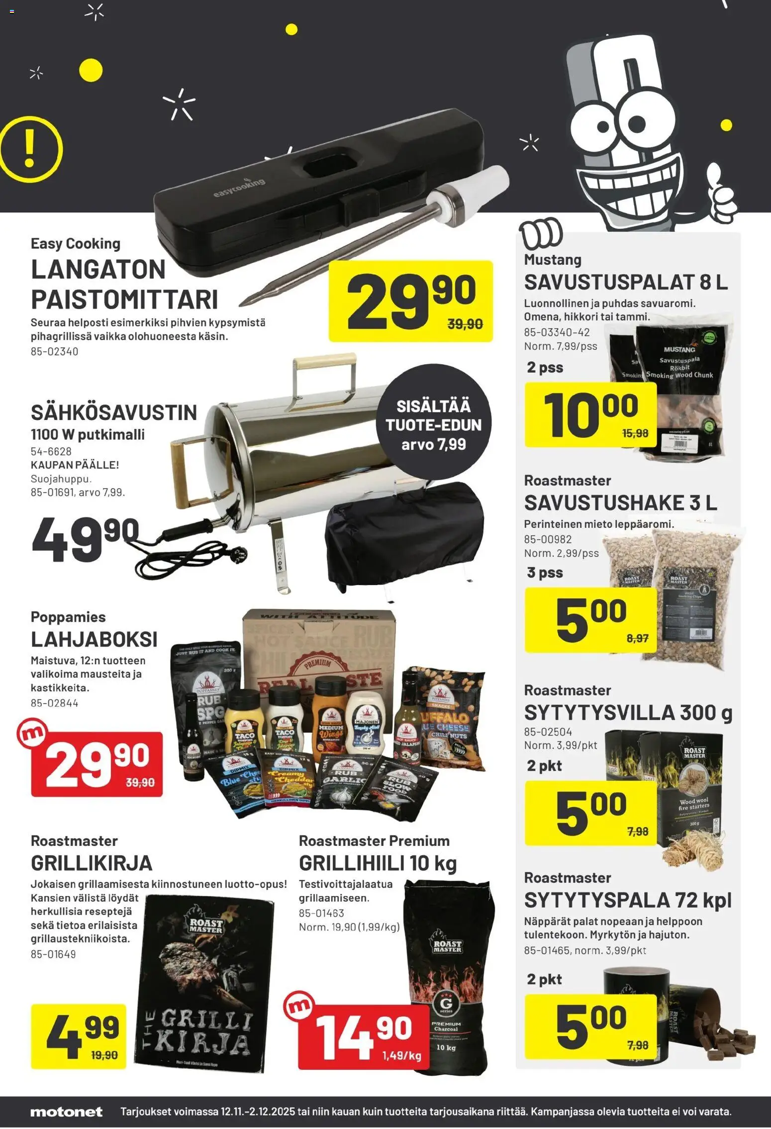 Motonet - Black Friday – voimassa 12.11.2025 alkaen | Sivu: 14 | Tuotteet: Kirja, Cheddar, Chili, Voi