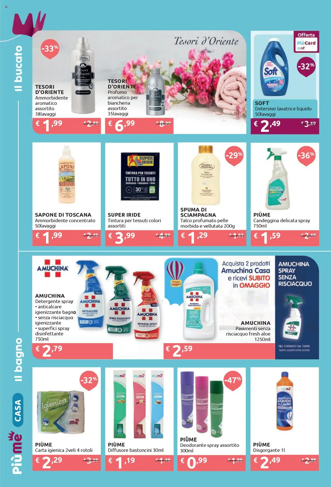 Volantino IperSoap del 25.08.2025 | Pagina: 4 | Prodotti: Carta igienica, Sapone, Ammorbidente, Sale