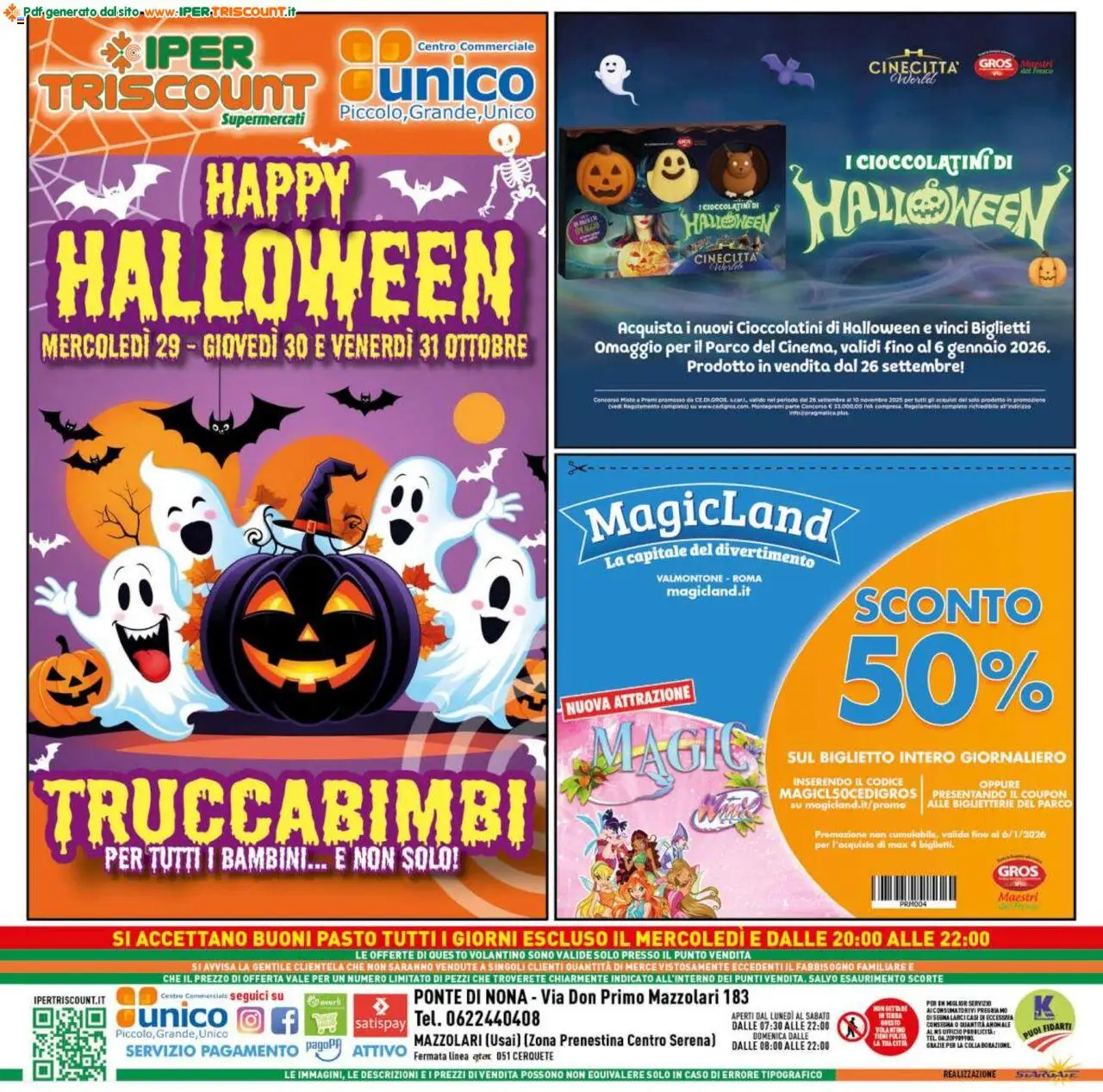 Volantino Ipertriscount del 17.10.2025 | Pagina: 20 | Prodotti: Cioccolatini, Terra