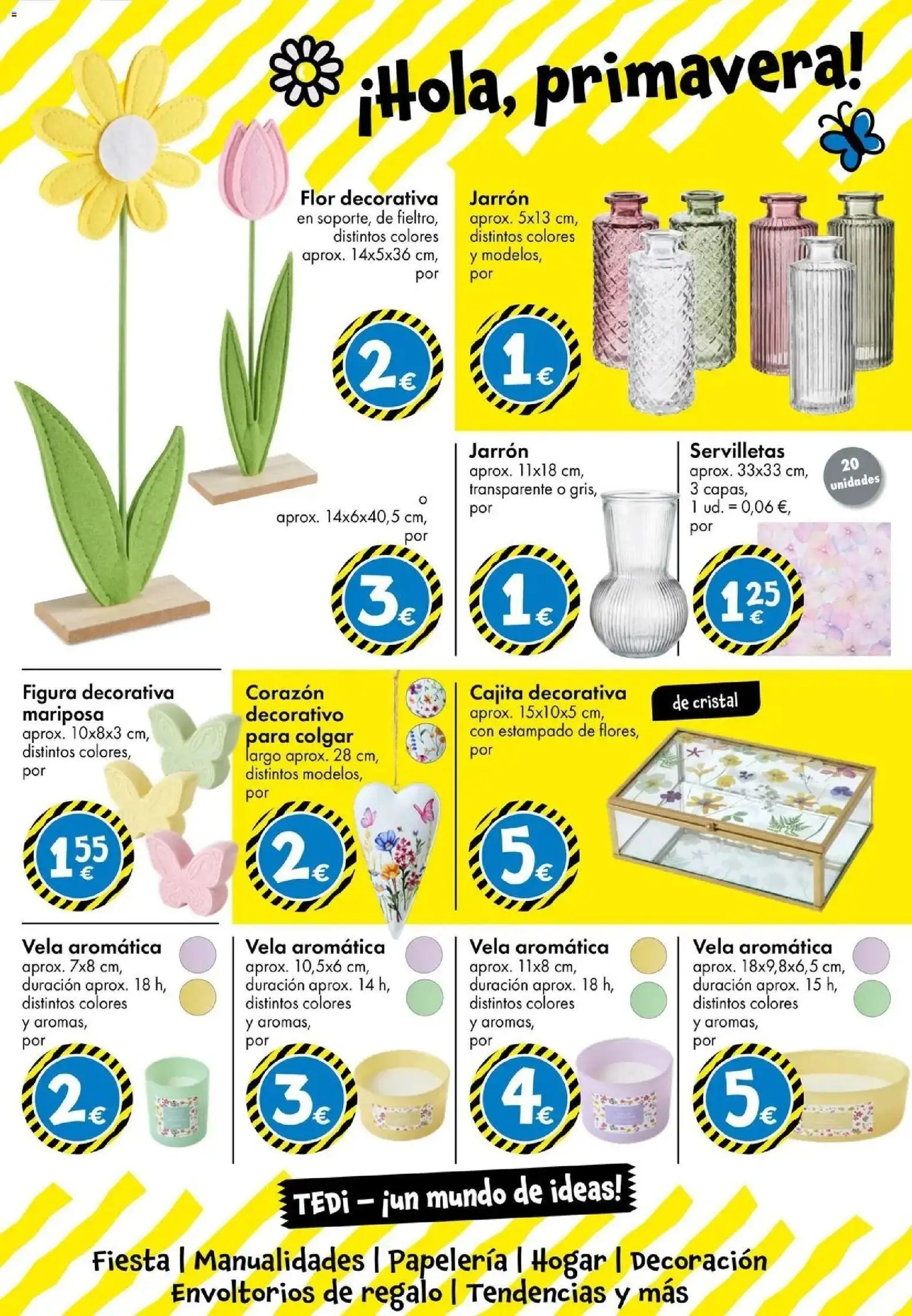 TEDi - Empaquetado con amor │ válido desde el 06.03.2026 | Página: 7 | Productos: Vela, Vela aromática, Jarrón