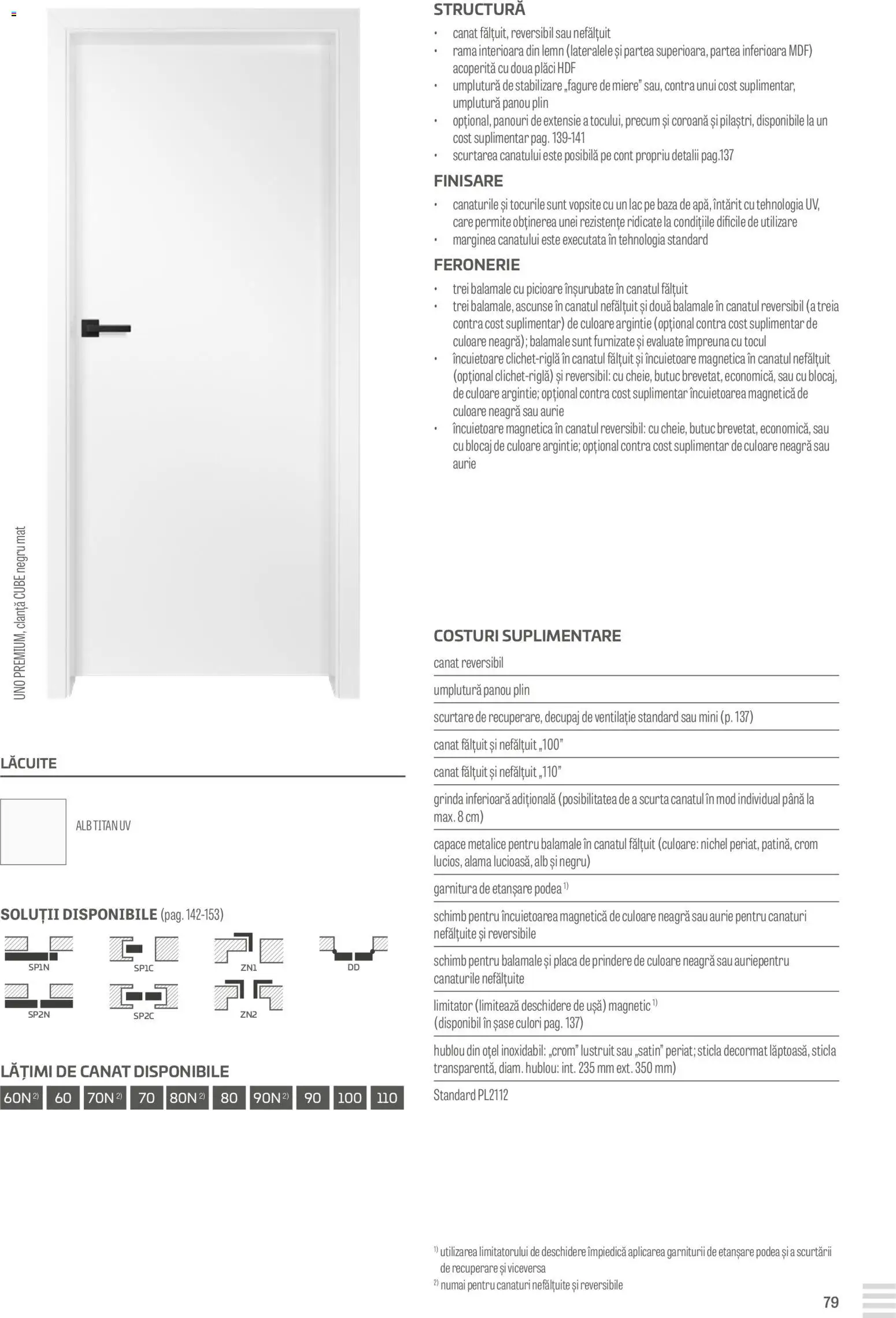 Noul catalog Proges – valabil de la 23.08.2024 | Pagină: 79 | Produse: Ușă