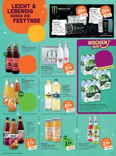 Tegut Prospekt ab 15.12.2025 gültig | Seite: 23 | Produkte: Monster, Hohes c, Saft, Rhonsprudel