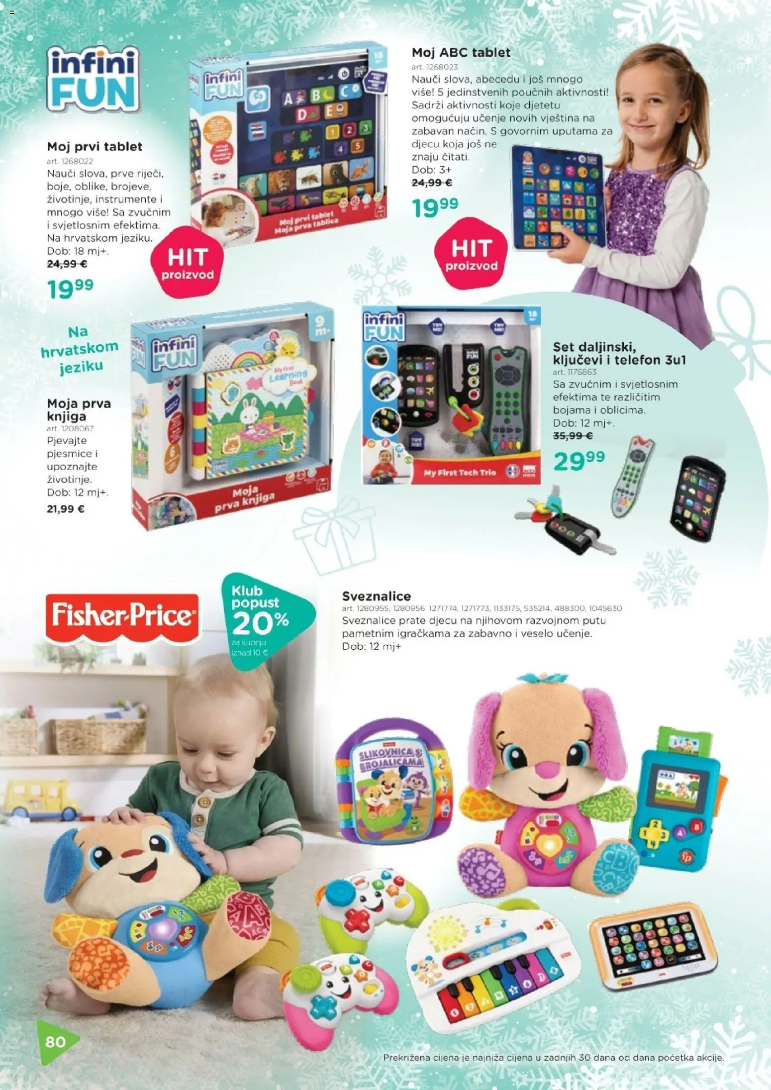 Baby Center katalog | vrijedi od 01.11.2025 | Stranica: 80 | Proizvodi: Tablet, Telefon