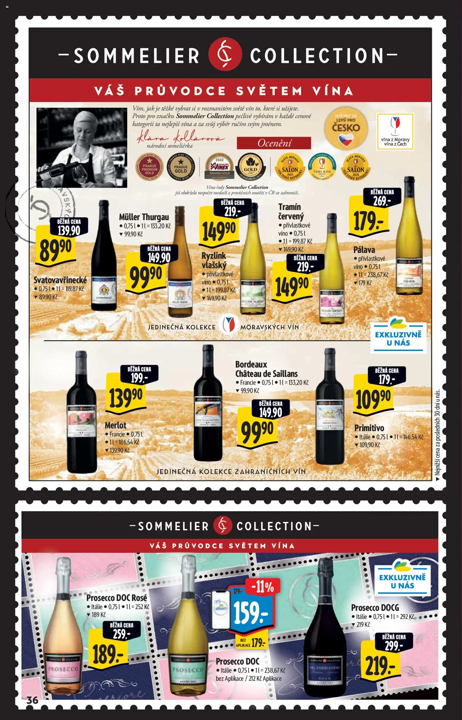 Albert katalog - Supermarket od 12.11.2025 | Strana: 36 | Produkty: Prosecco, Víno, Primitivo, Prosecco DOC