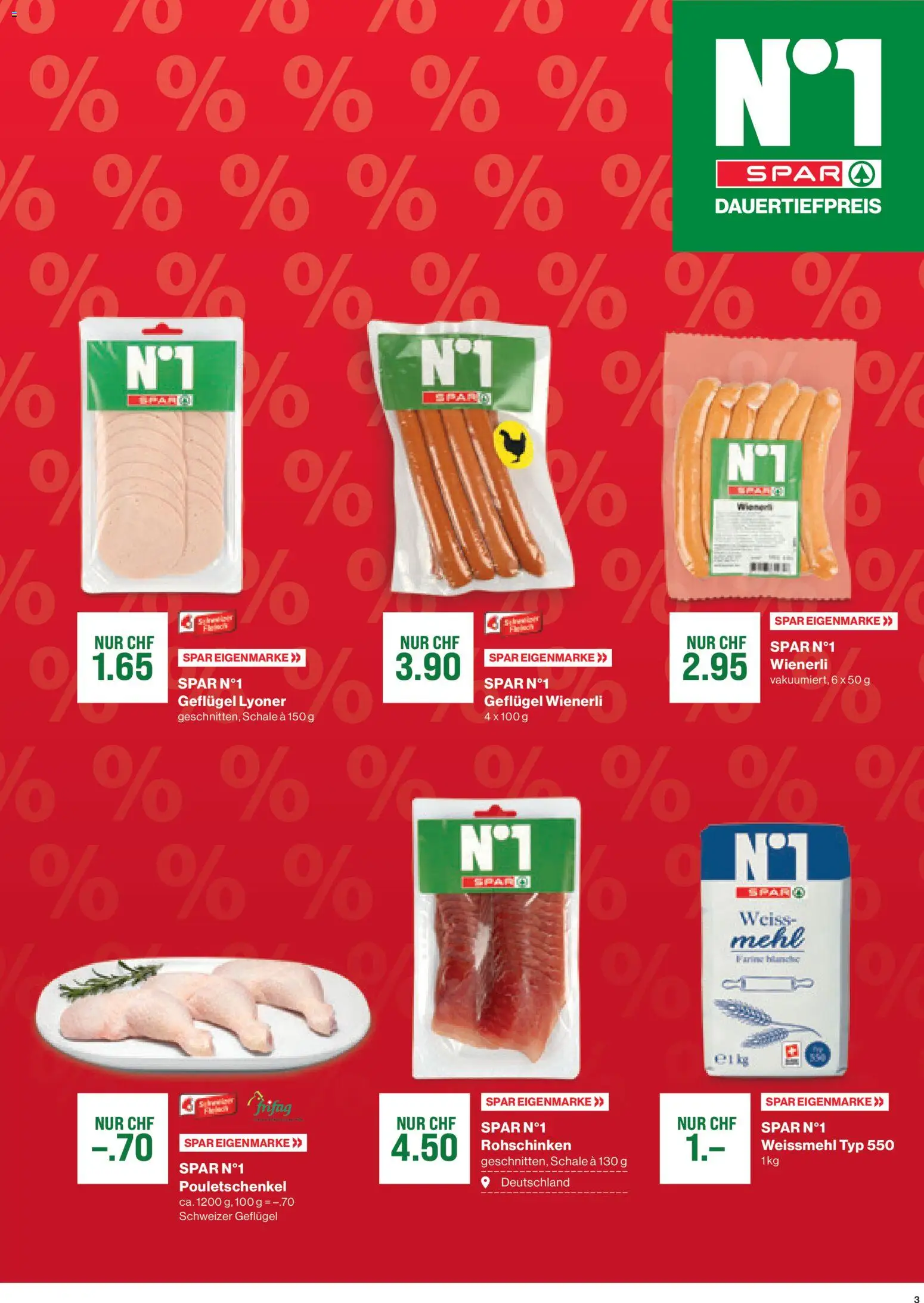 SPAR Aktionen – gültig ab 06.11.2025 | Seite: 3 | Produkte: Mehl