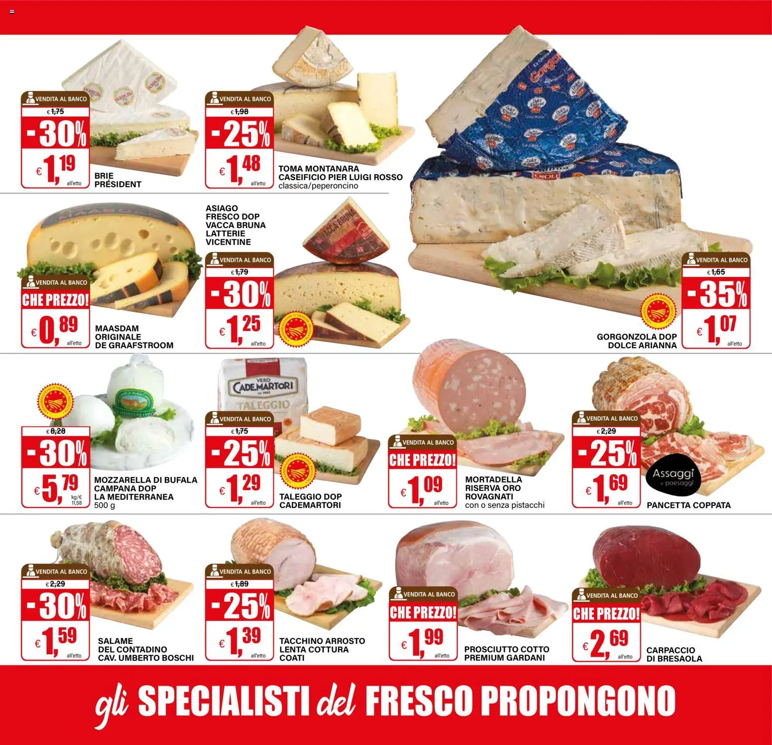 Volantino Il Gigante del 12.03.2026 | Pagina: 15 | Prodotti: Arrosto, Salame, Pancetta, Tacchino