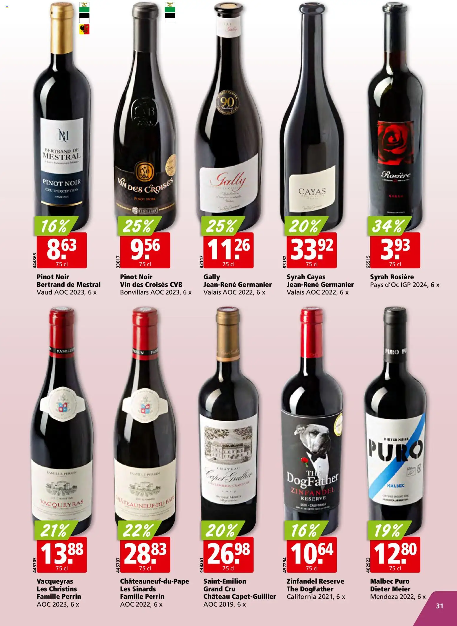 Aligro Aktionen Chavannes, Matran, Genf, Sitten – gültig ab 24.11.2025 | Seite: 31